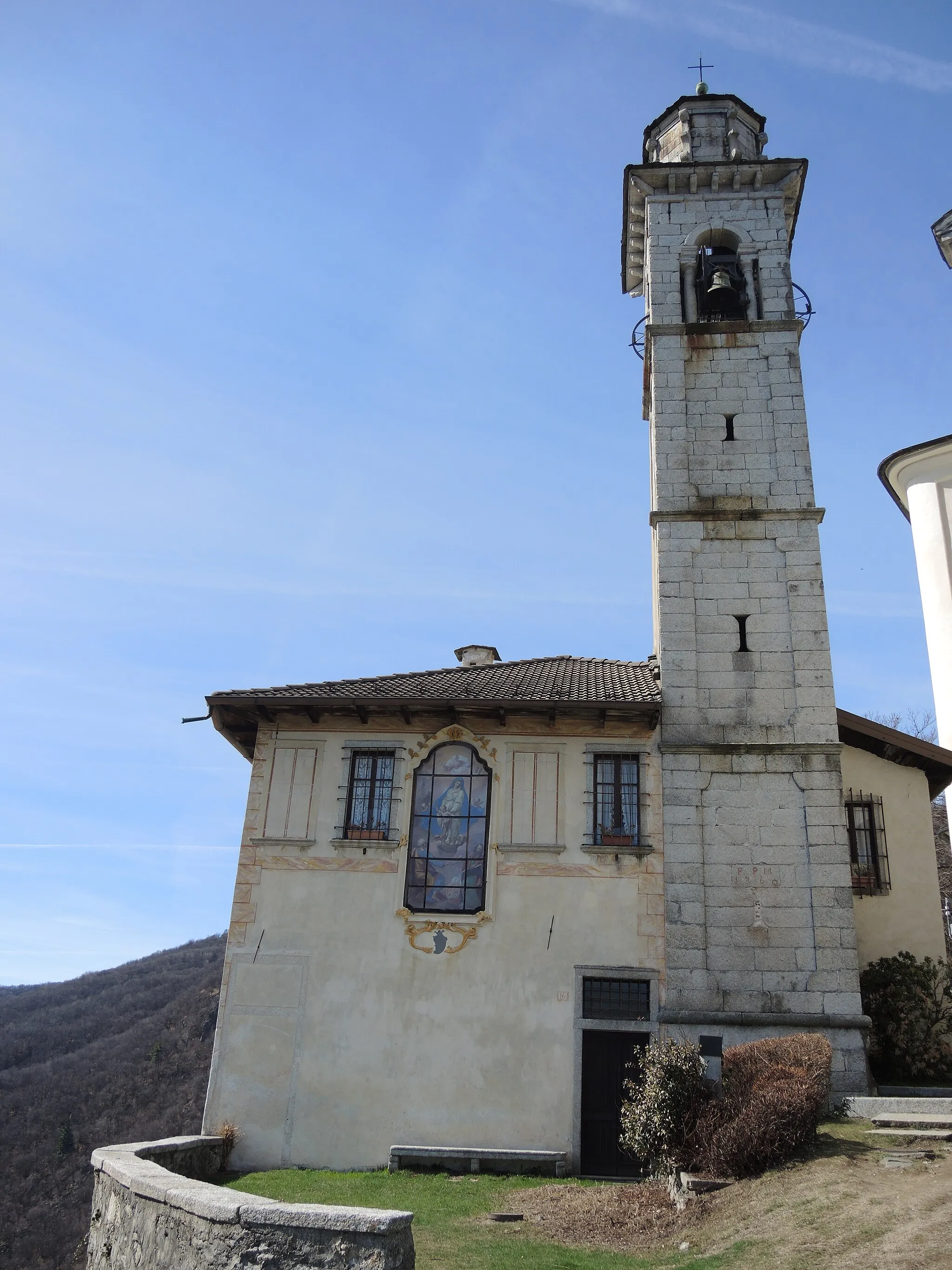 Photo showing: Boleto: Santuario della Madonna del Sasso