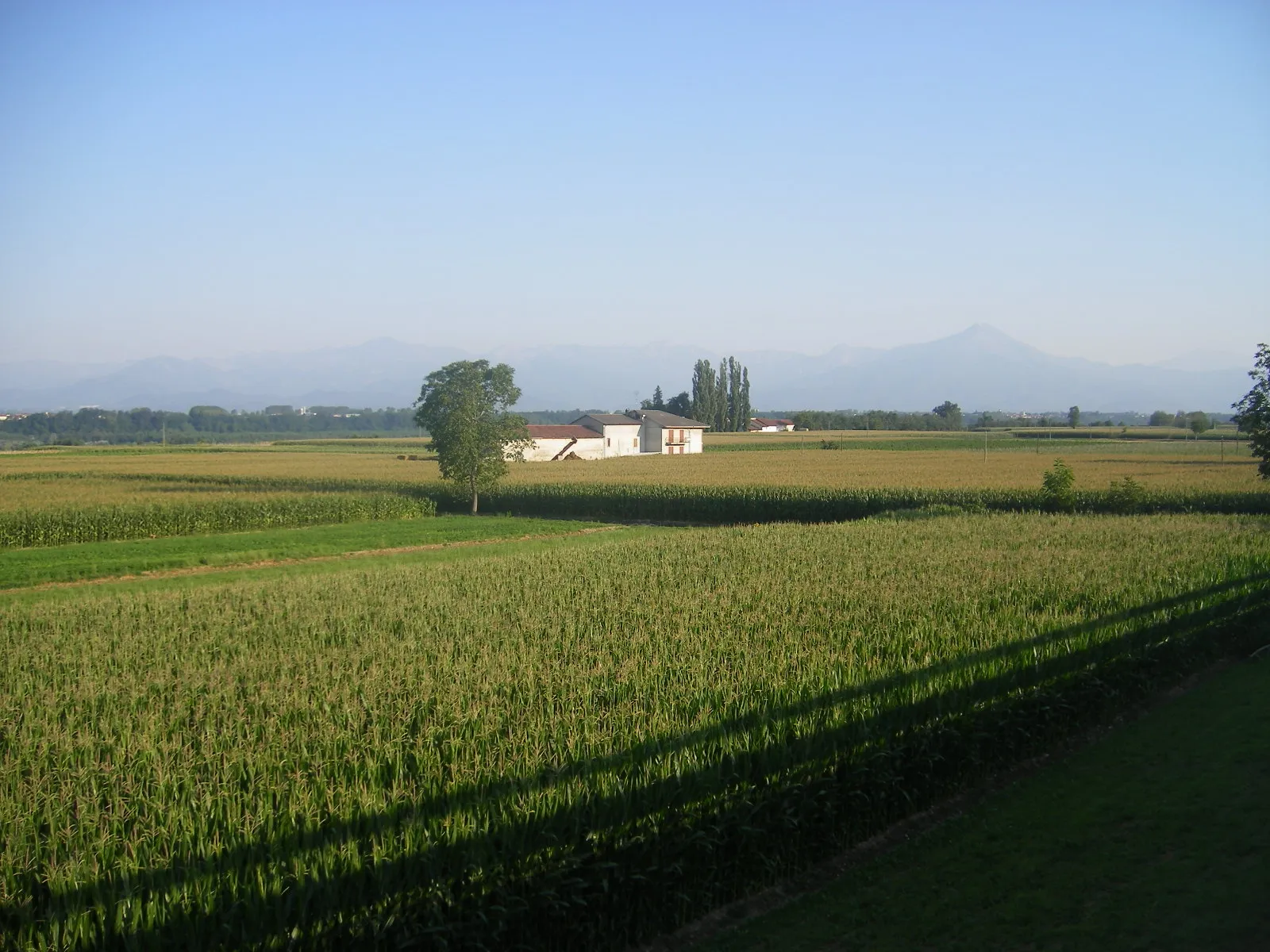 Photo showing: Landscape at Murazzo (Fossano municipality)