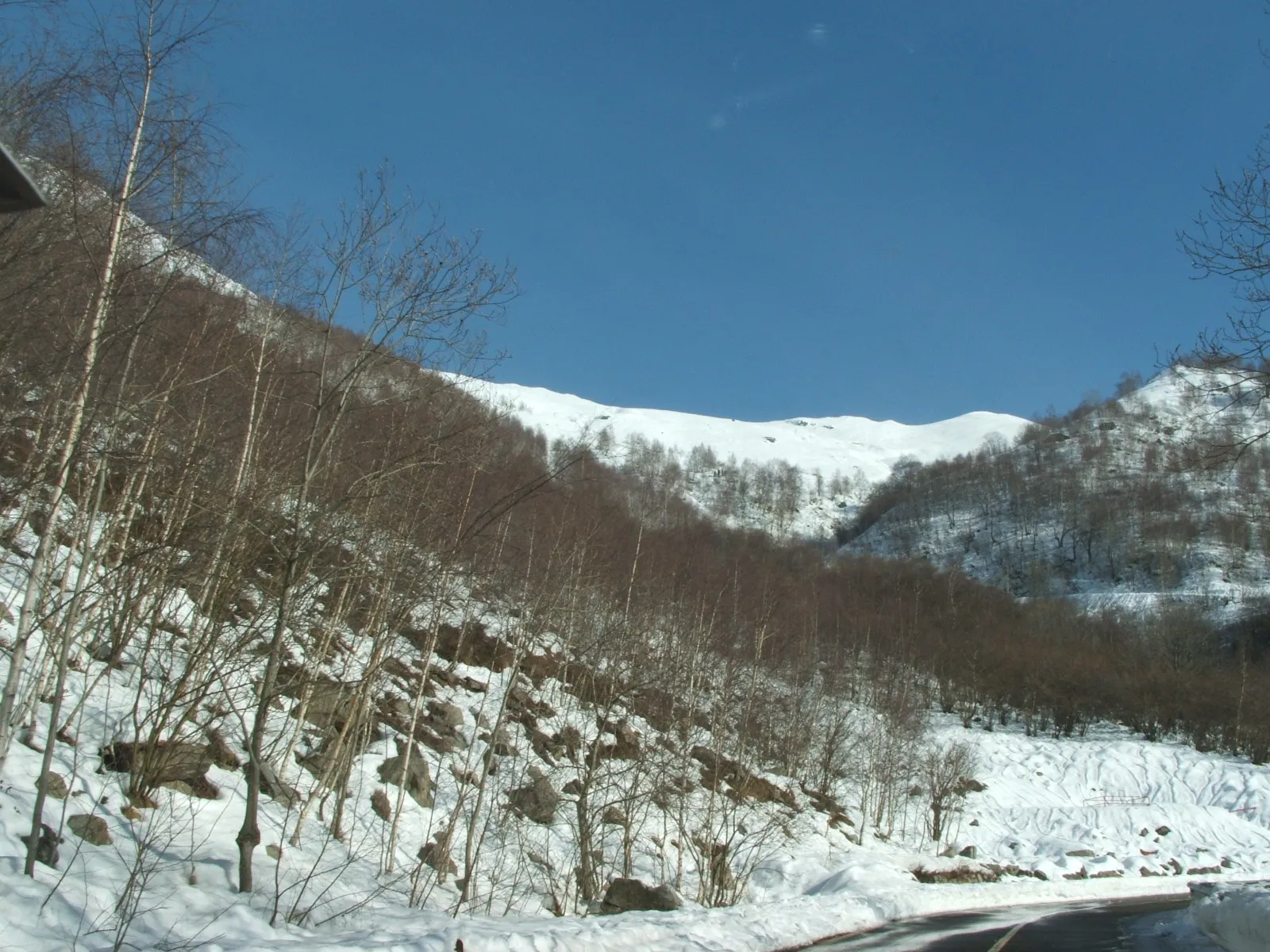 Photo showing: Valle Sessera,  zona di Bocchetto Séssera e Bielmonte, Biella (Piemonte, Italia) in inverno