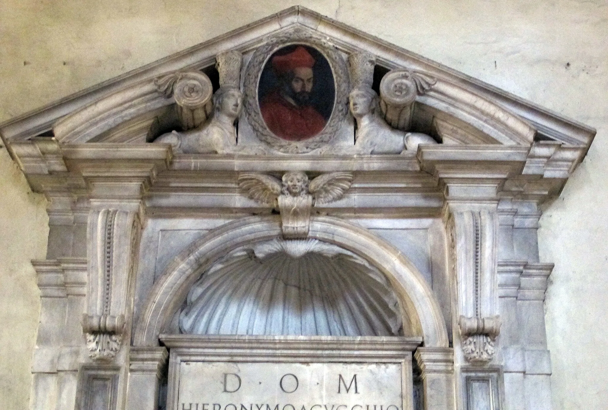 Photo showing: San pietro in vincoli, monumento al cardinale girolamo agucchi, disegnato da domenichino,
