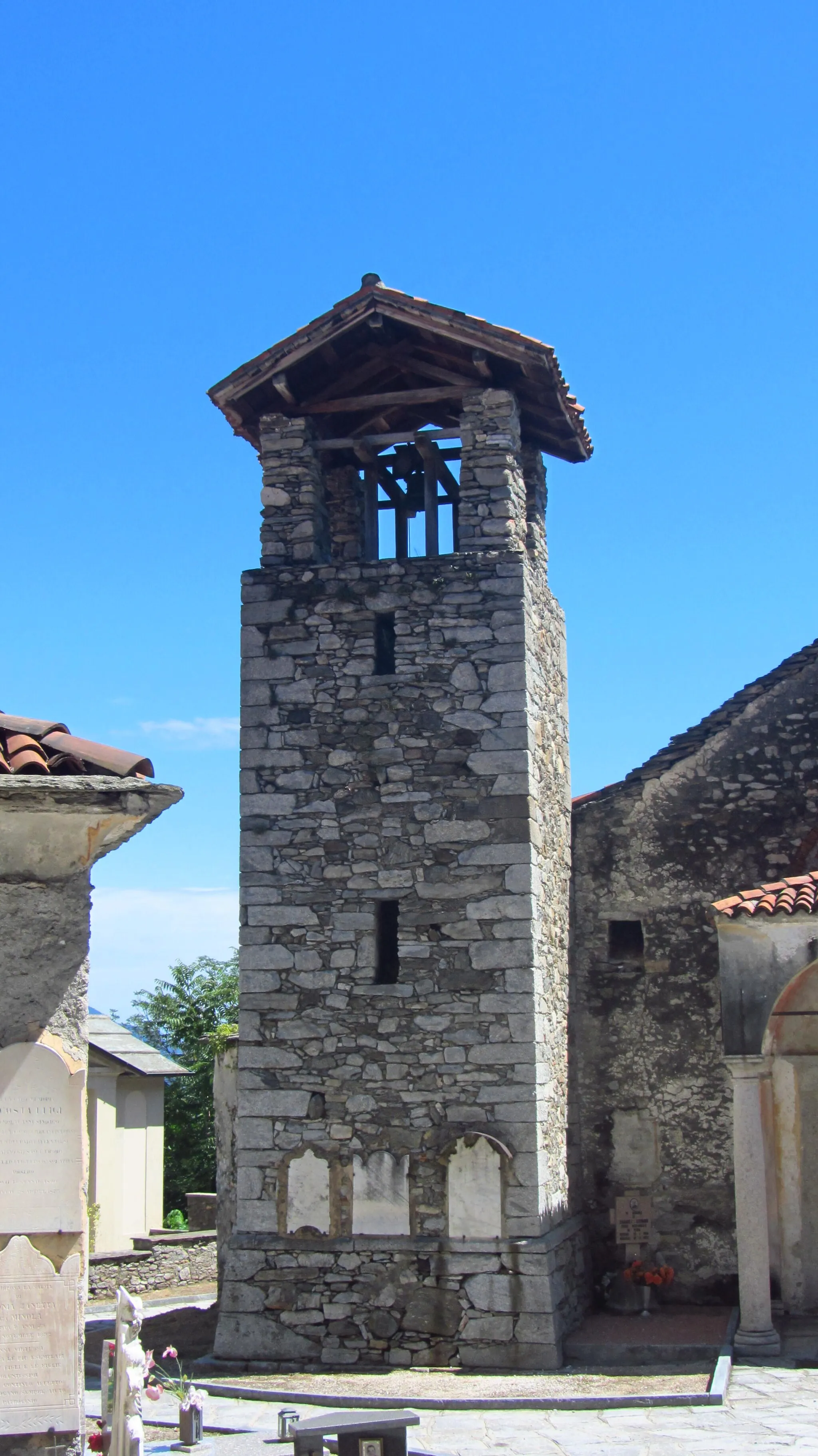 Photo showing: Brisino (Stresa) Campanile di Sant' Albino