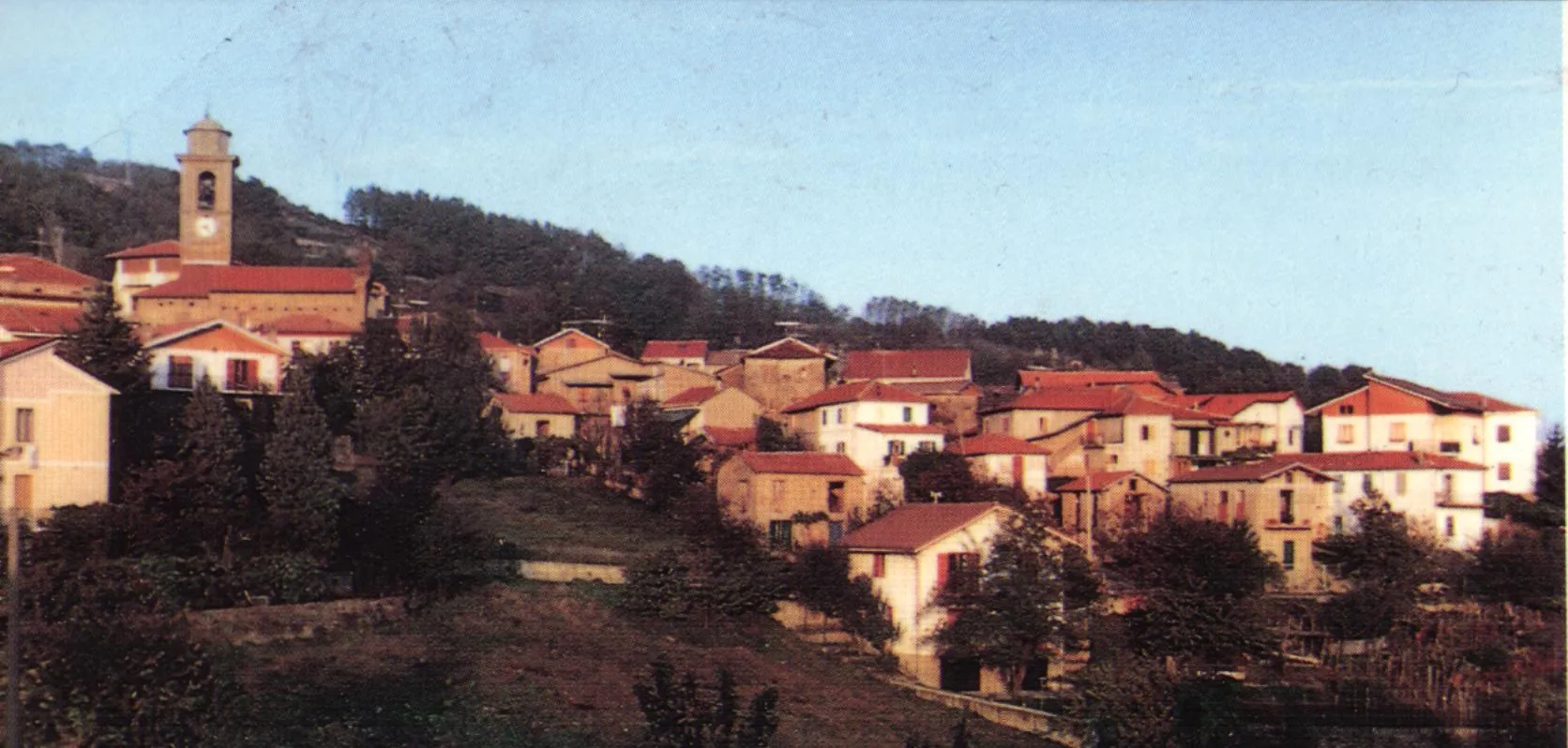 Photo showing: Veduta panoramica del paese Ciglione