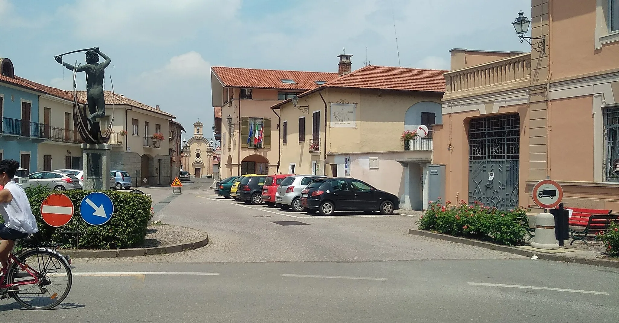 Photo showing: Castelletto Stura (CN): il centro