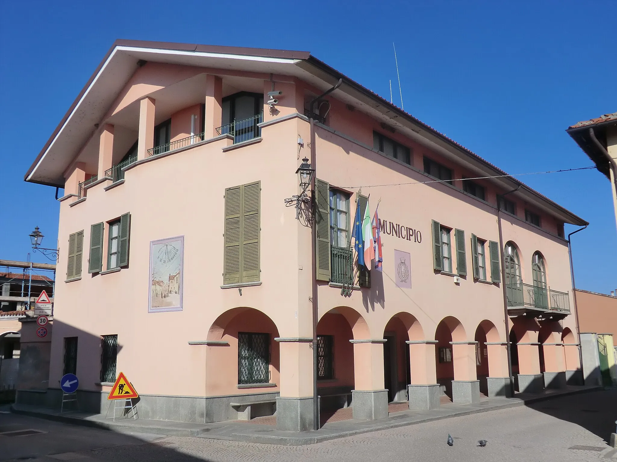 Photo showing: Castelletto Stura (Cuneo - Italy): city hall