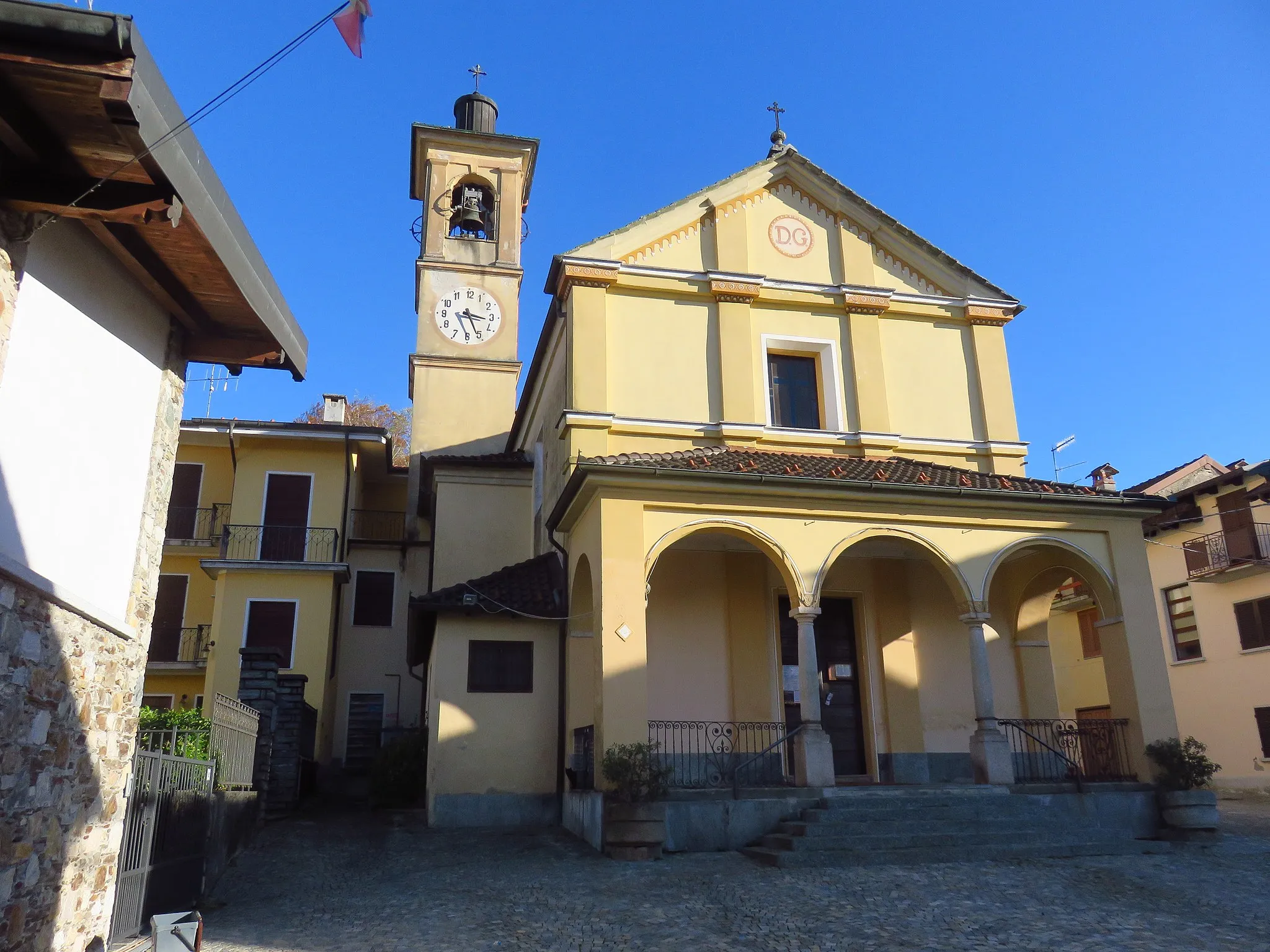 Photo showing: Stropino (Brovello-Carpugnino) Chiesa di San Grato