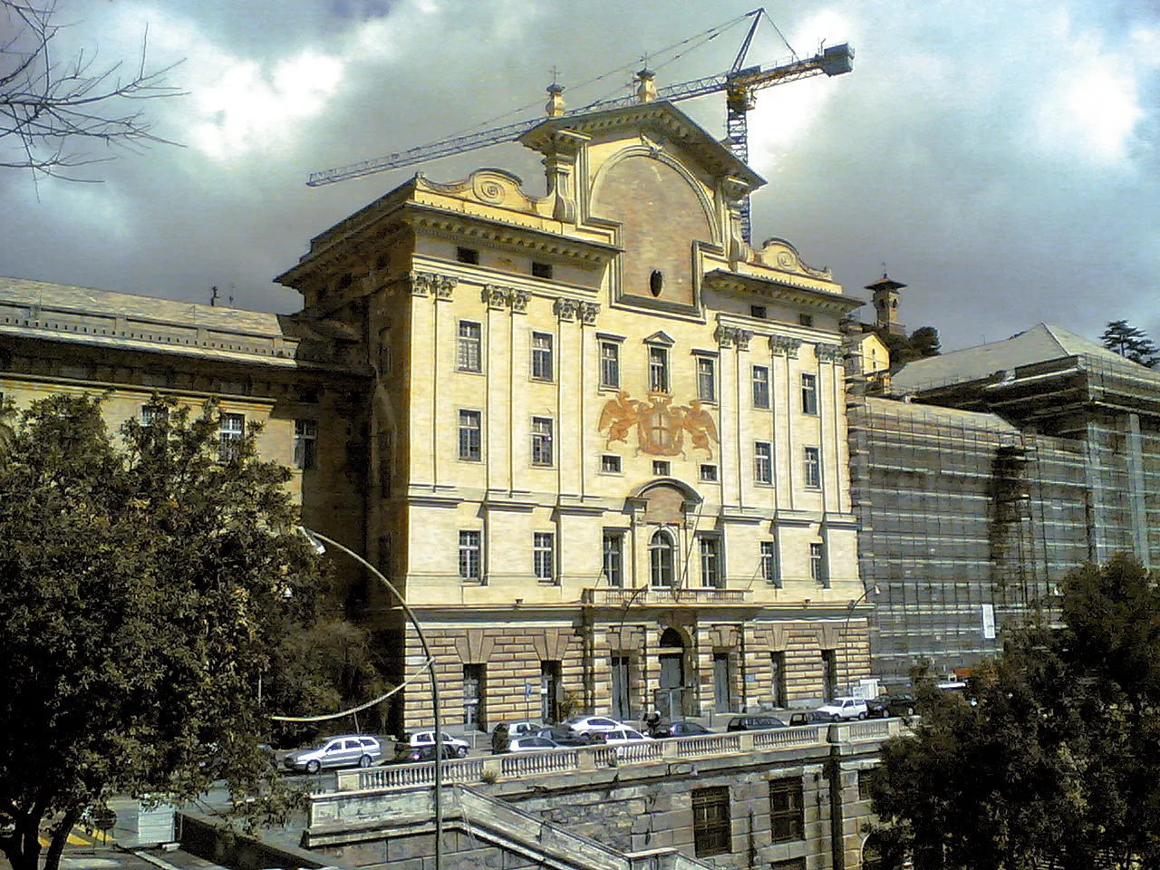 Photo showing: Albergo dei Poveri a Genova: facciata.
