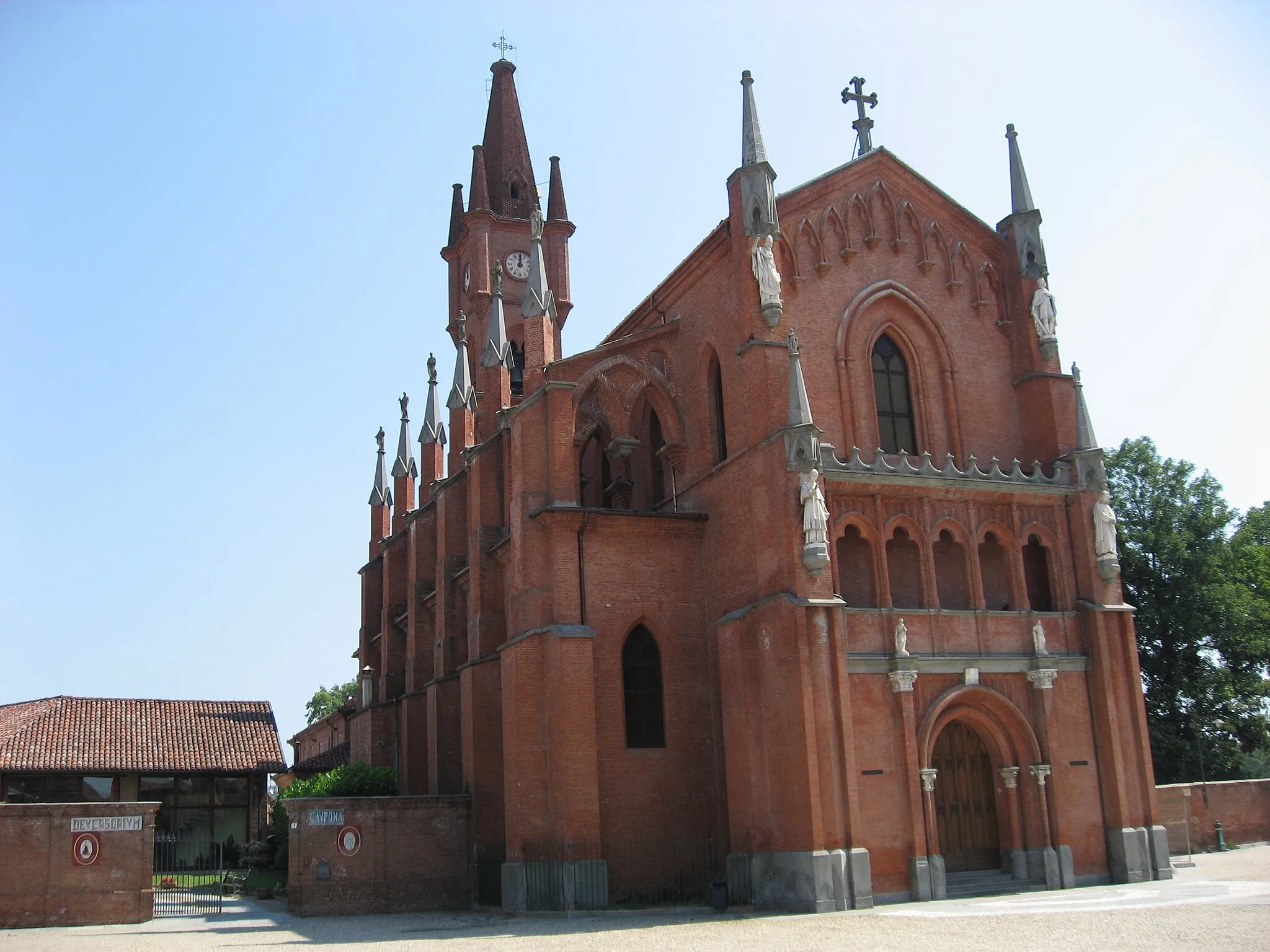 Photo showing: San Vittore church in Pollenzo (Provincia di Cuneo, Piemonte, Italy)