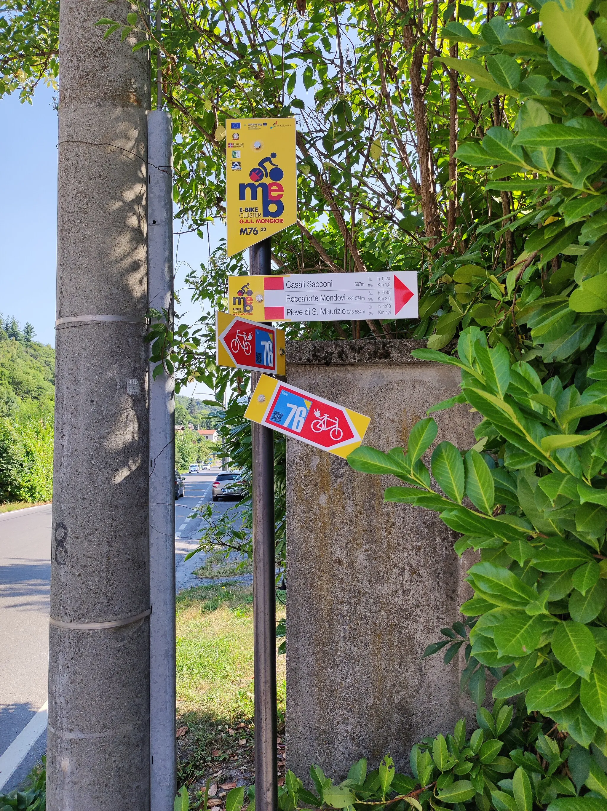 Photo showing: RPE guidepost for hiking