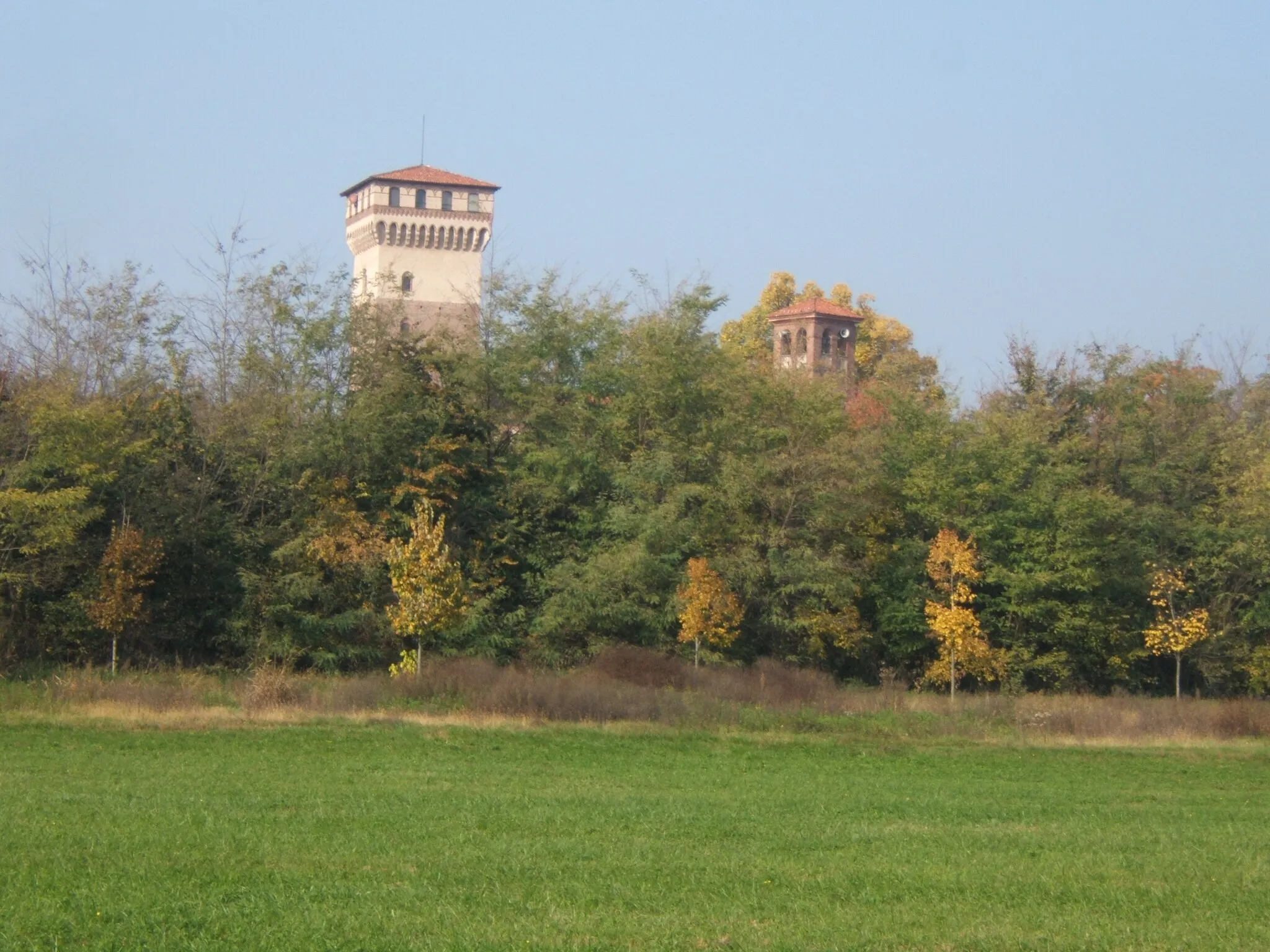 Photo showing: Castello di Rovasenda nella Baraggia Vercellese