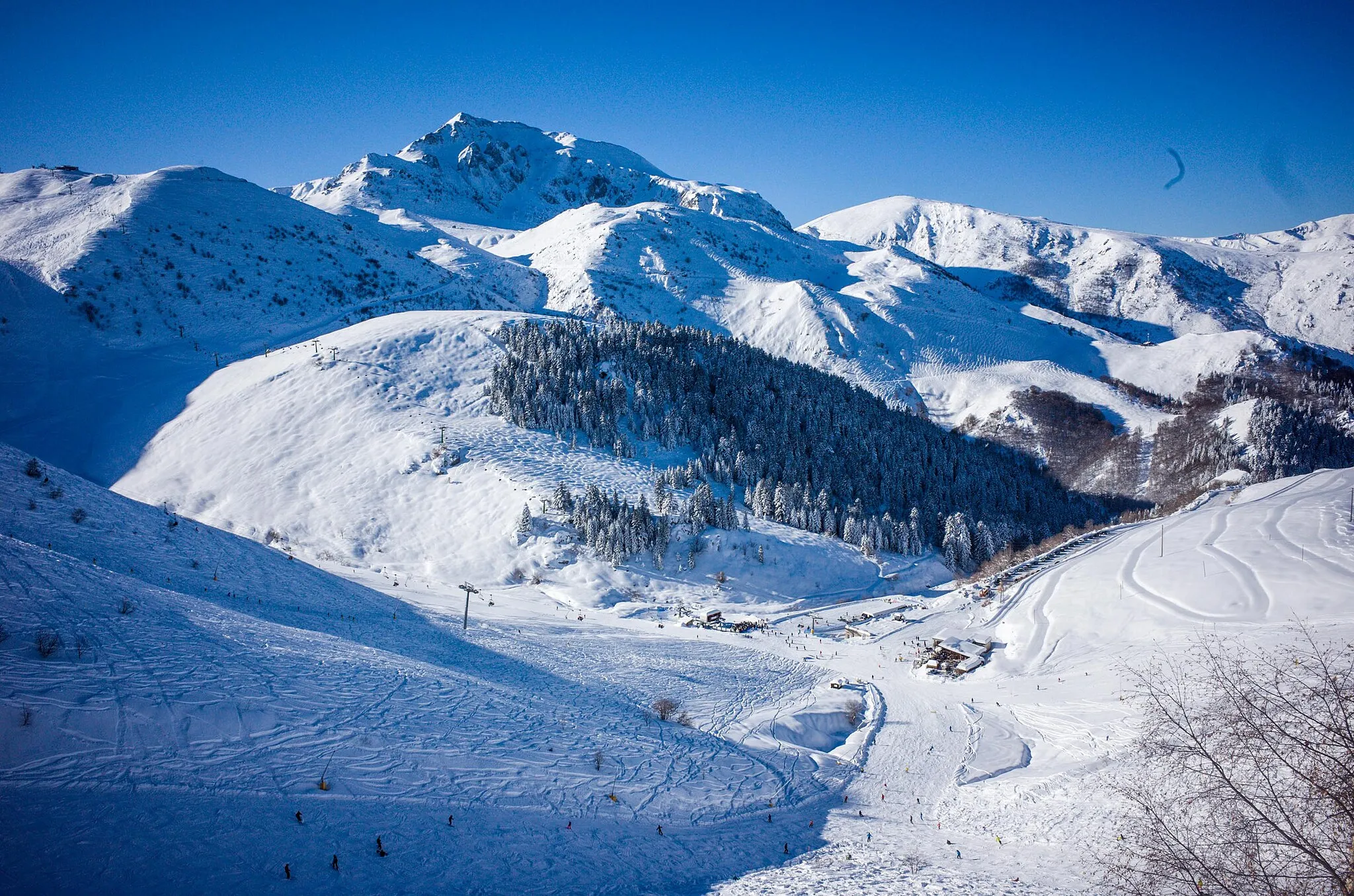 Photo showing: Prato Nevoso - Panorama invernale