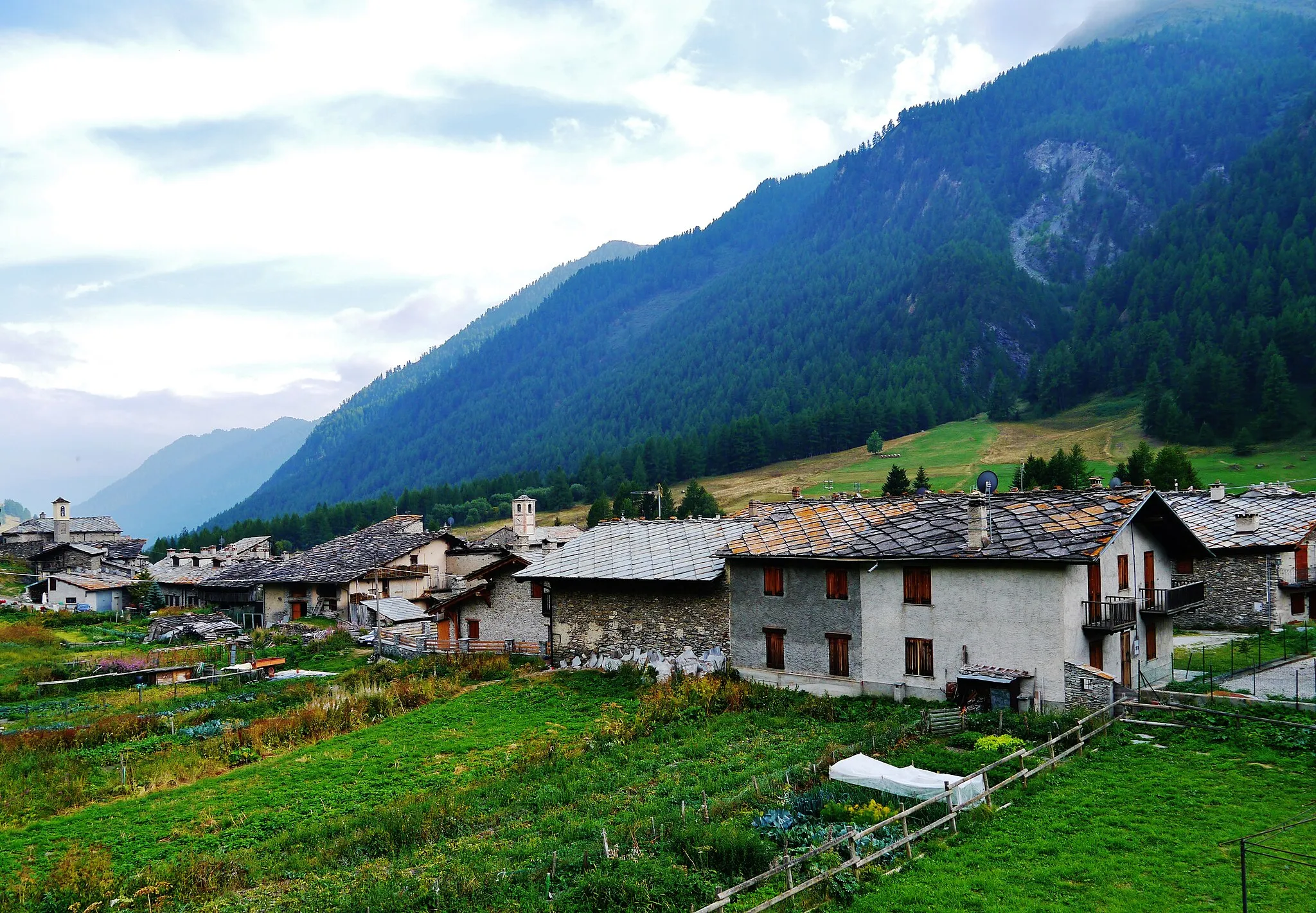 Photo showing: Village of Chianale, Municipality of Pontechianale, Province of Cuneo, Region of Piedmont, Italy