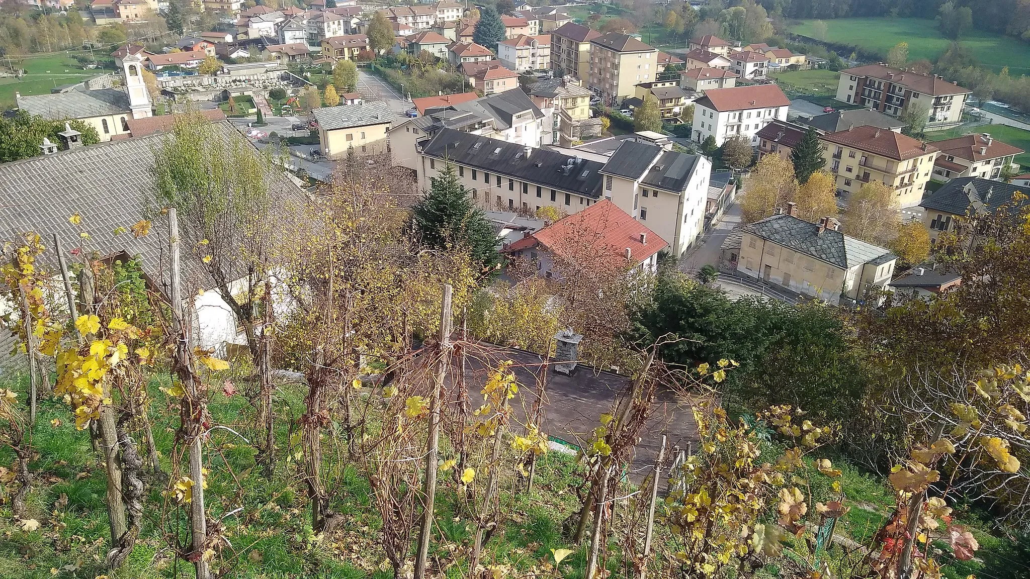 Photo showing: Pomaretto (TO): panorama