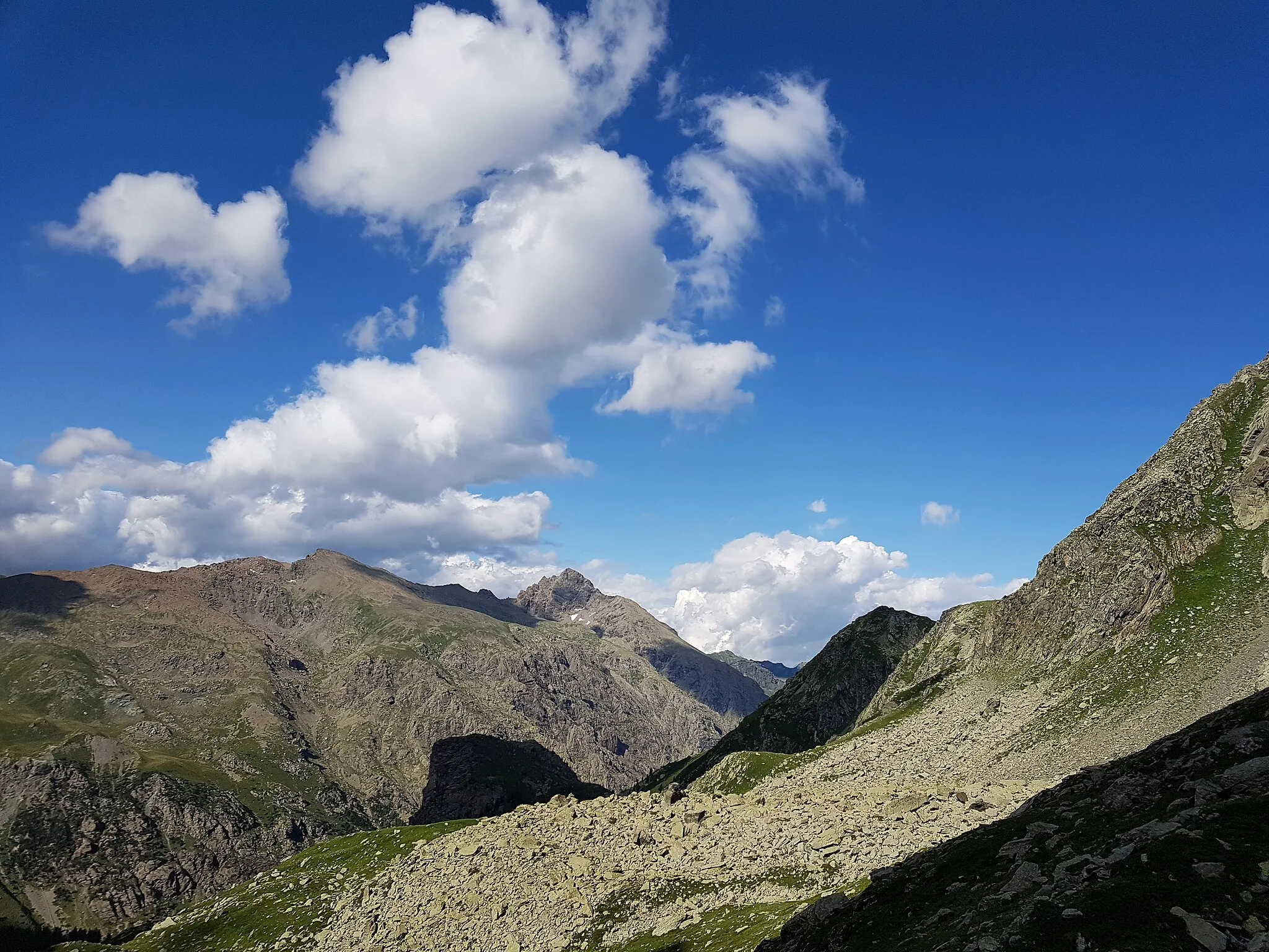 Photo showing: Panoramic view to Ala Valley