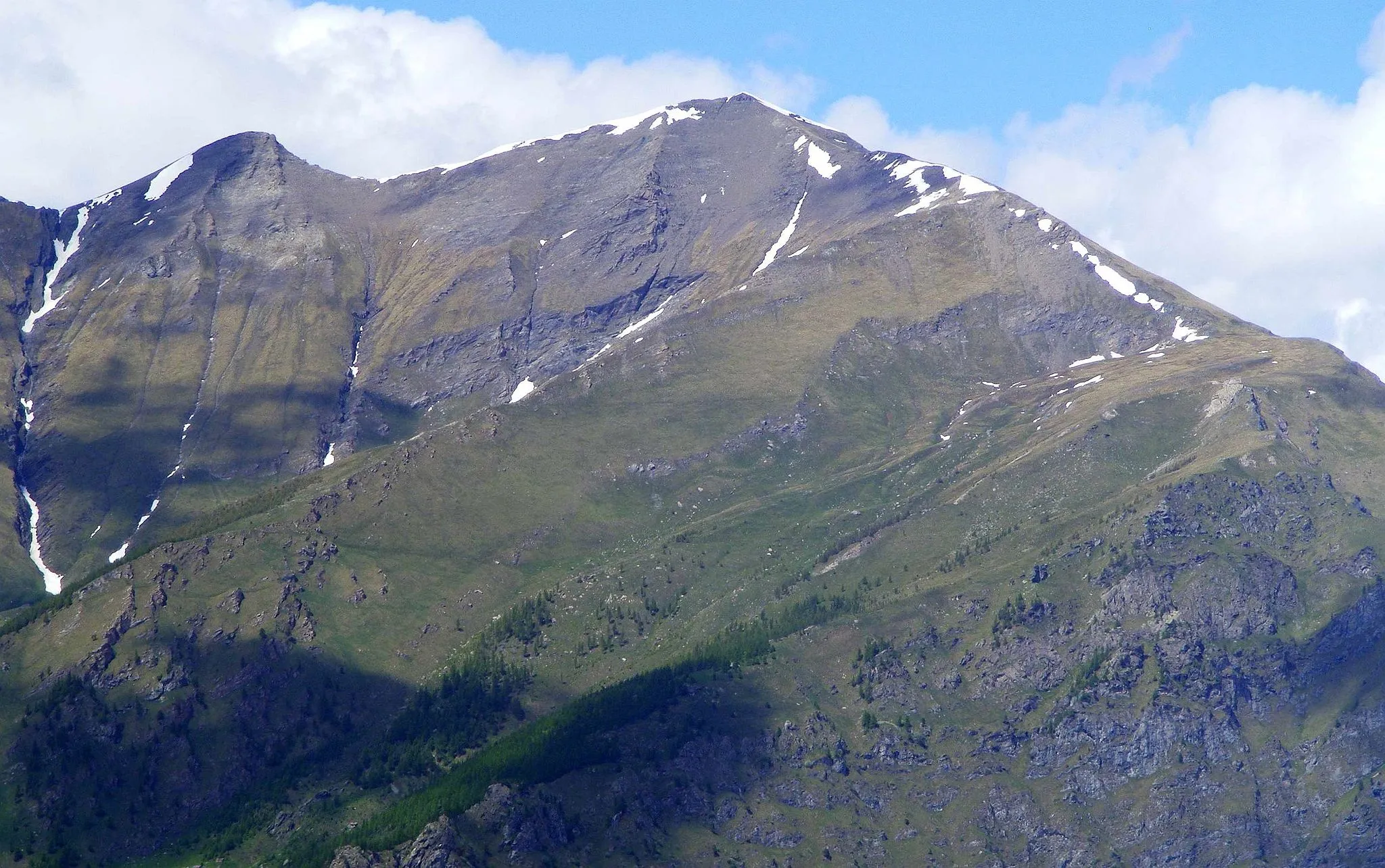 Photo showing: Monte Palon (Graian Alps, TO, Italy) as seen from Monte Fassolino