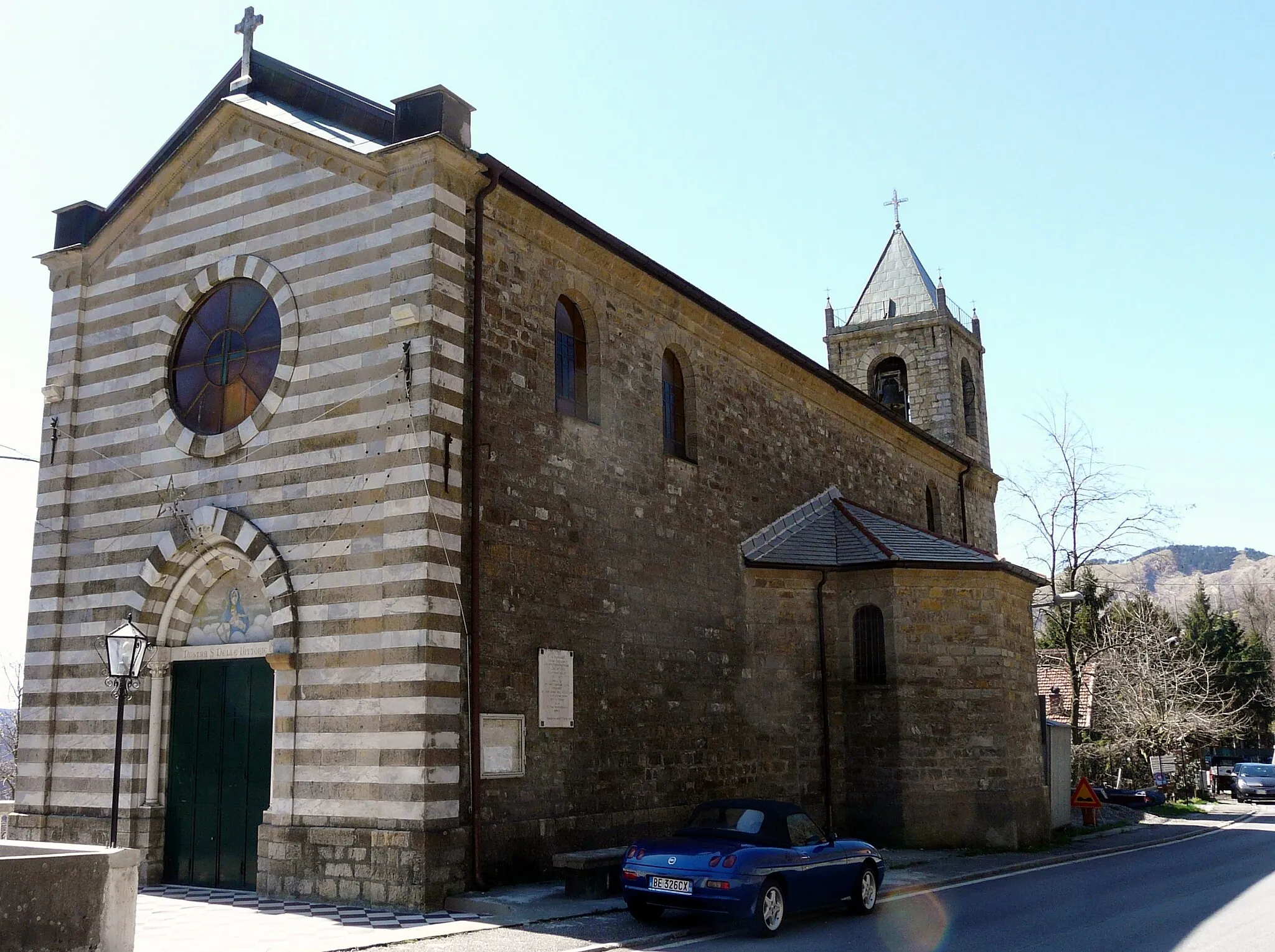 Photo showing: Santuario di Nostra Signora delle Vittorie, Davagna, Liguria, Italia