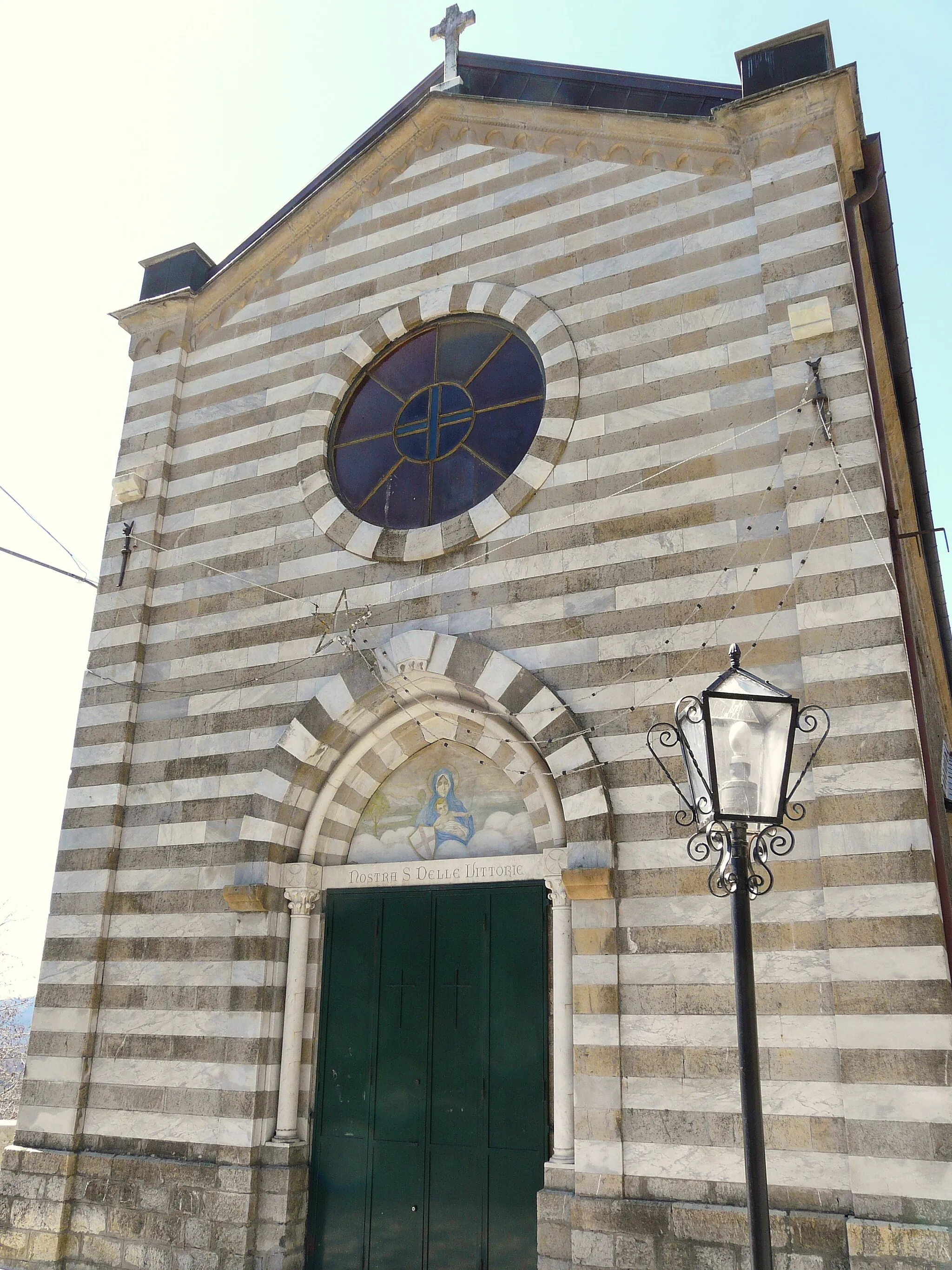 Photo showing: Santuario di Nostra Signora delle Vittorie, Davagna, Liguria, Italia