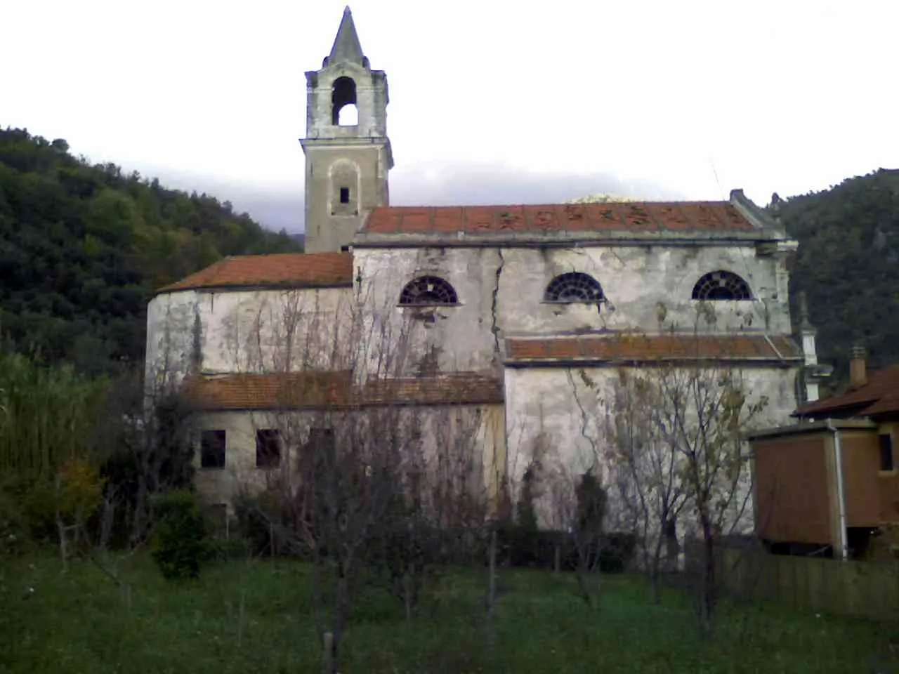 Photo showing: Vecchia chiesa parrocchiale del Pero in Varazze (Italy)