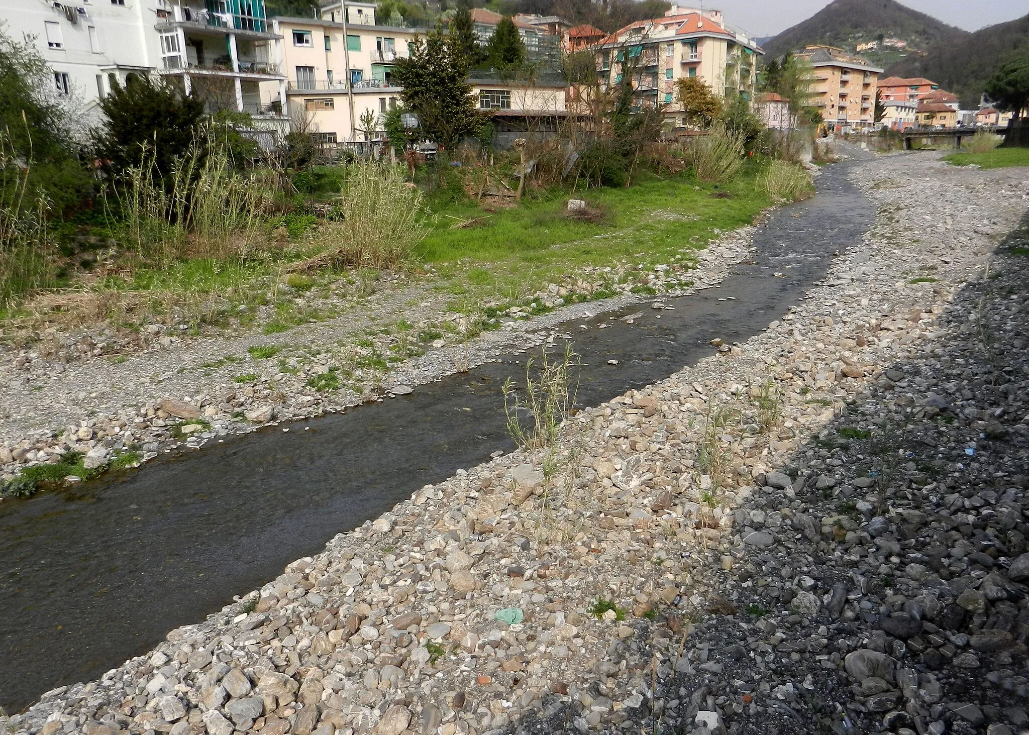 Photo showing: Sant'Olcese, province of Genoa (Italy), Sardorella creek near the quarter of Manesseno