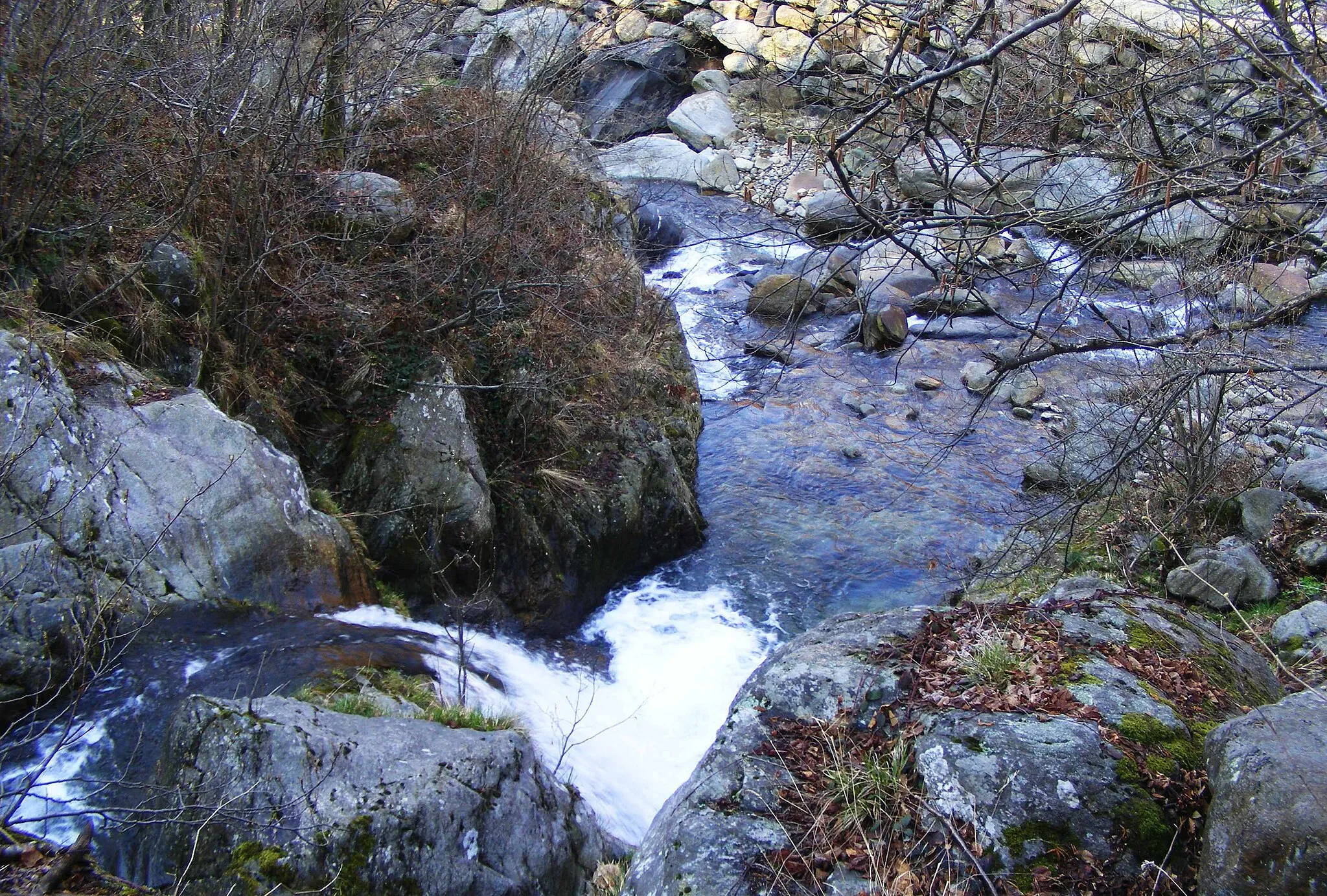 Photo showing: Rio Vernetto and Piova torrent confluence (TO, Italy)