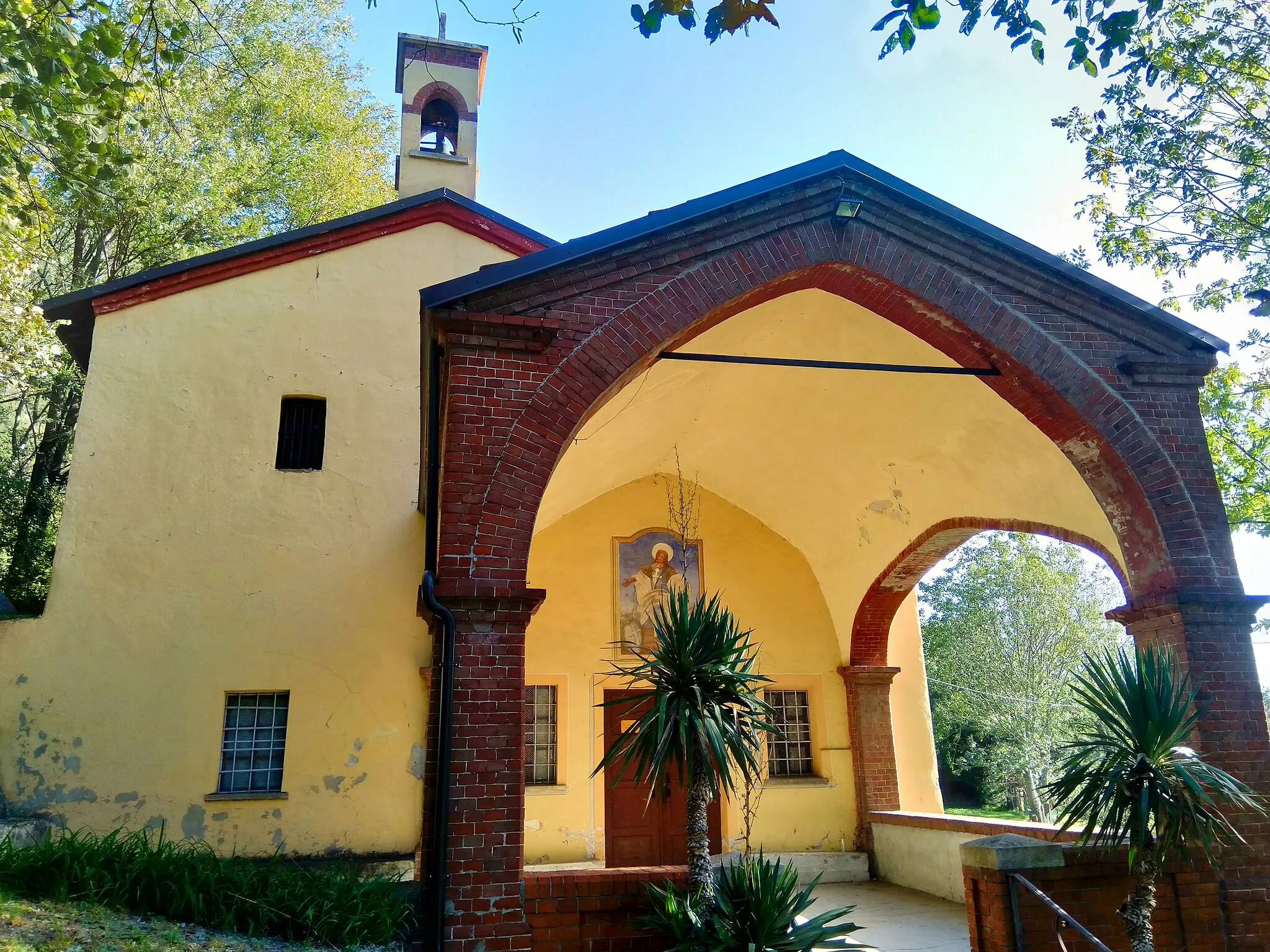 Photo showing: Cappella di San Valeriano (cappella a Borgone Susa in località San Valeriano)