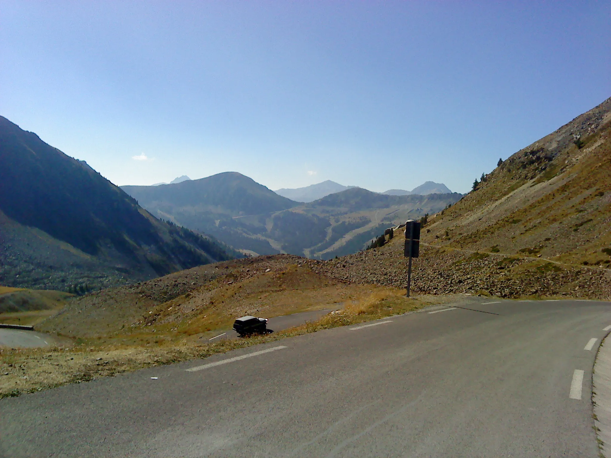 Photo showing: Col de la Lombarde on the site of France; a few meters away from the pass.