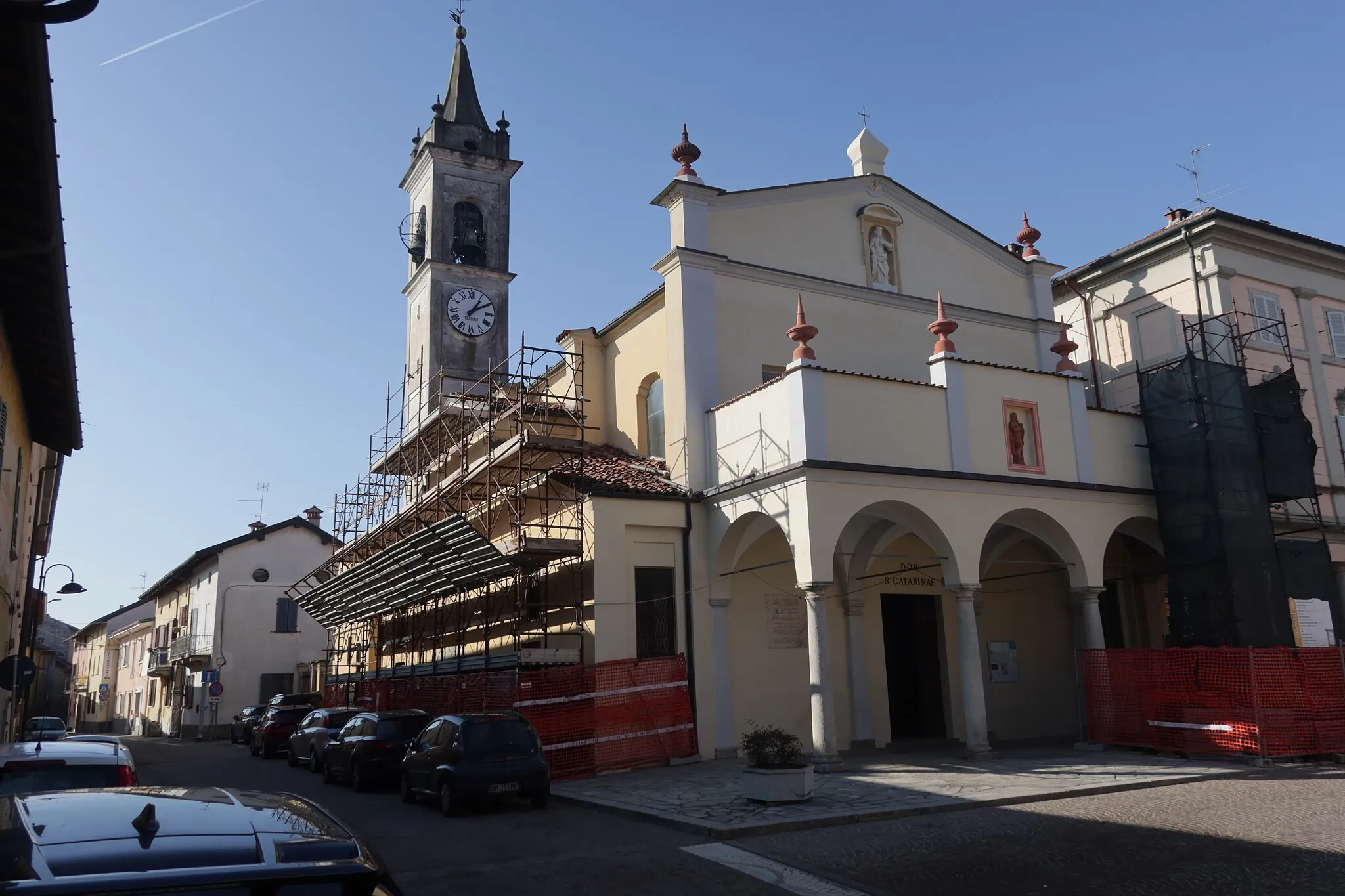 Photo showing: Nibbiola Chiesa di Santa Caterina