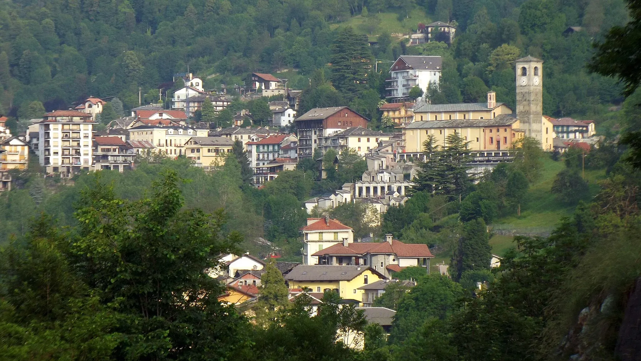 Photo showing: Viù (TO, Italy): panorama from porte di Viù