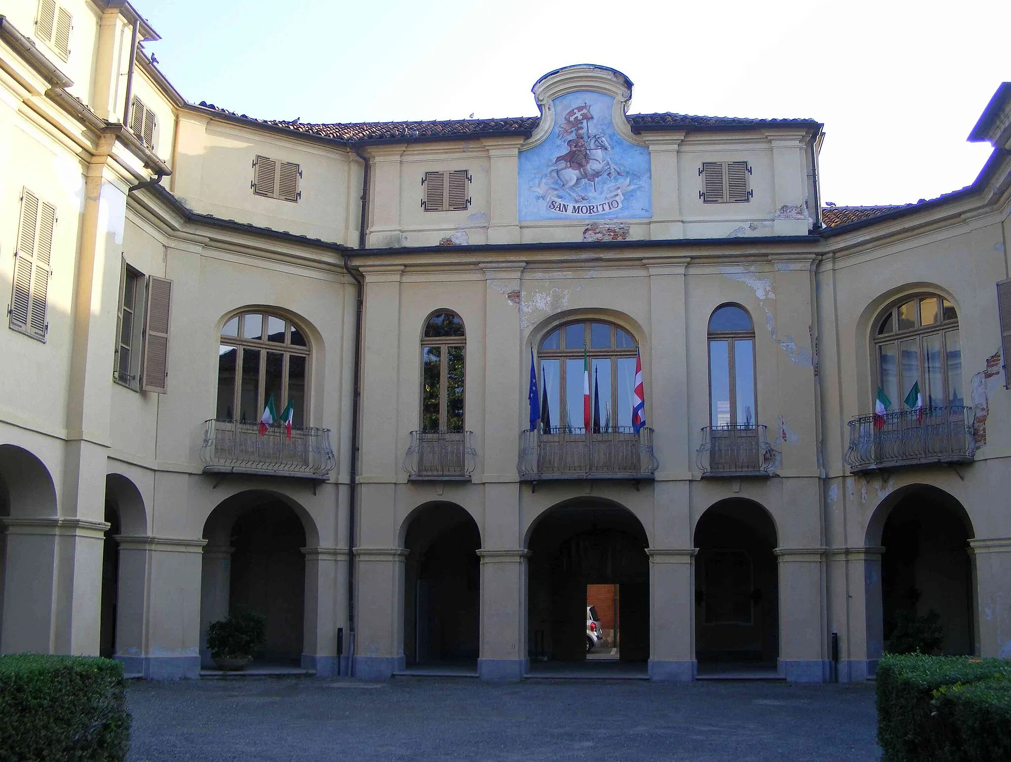 Photo showing: San Maurizio Canavese (TO, Italy): town hall