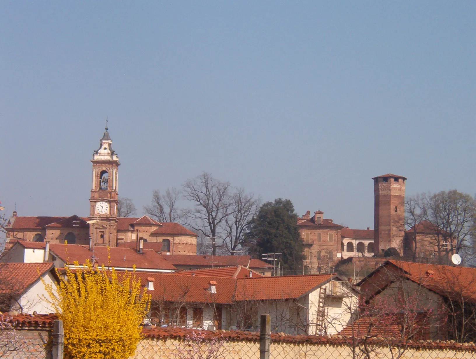 Photo showing: Panorama Sommariva del Bosco - Provincia di Cuneo - Piemonte - Italia