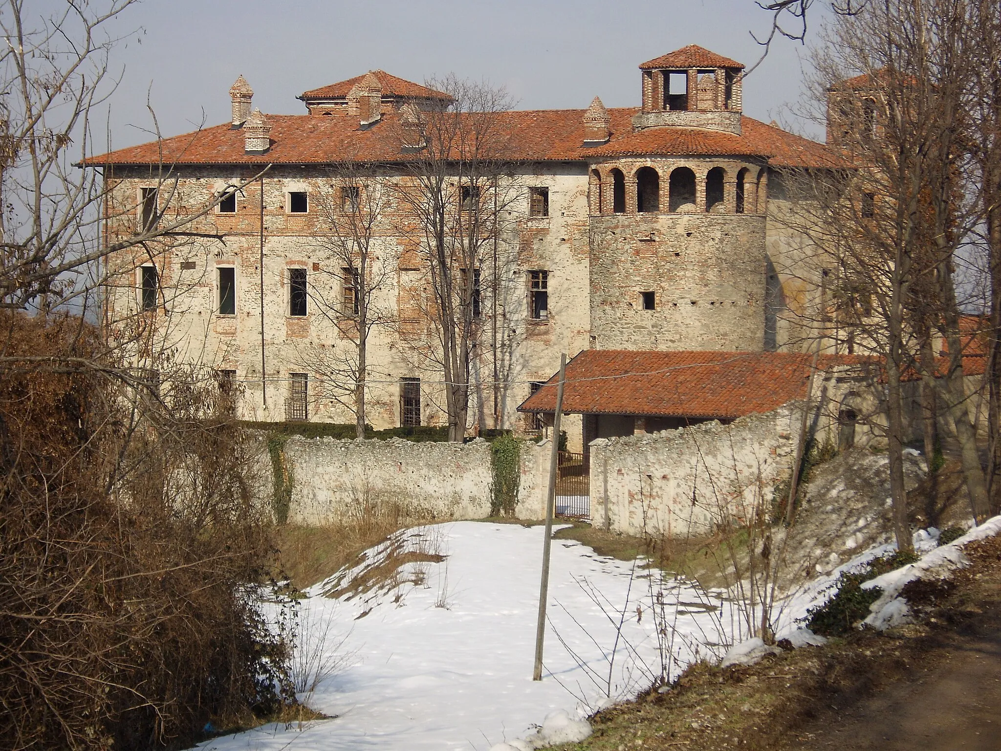 Photo showing: Castello Reynaudi a Costigliole Saluzzo (XVII sec.)