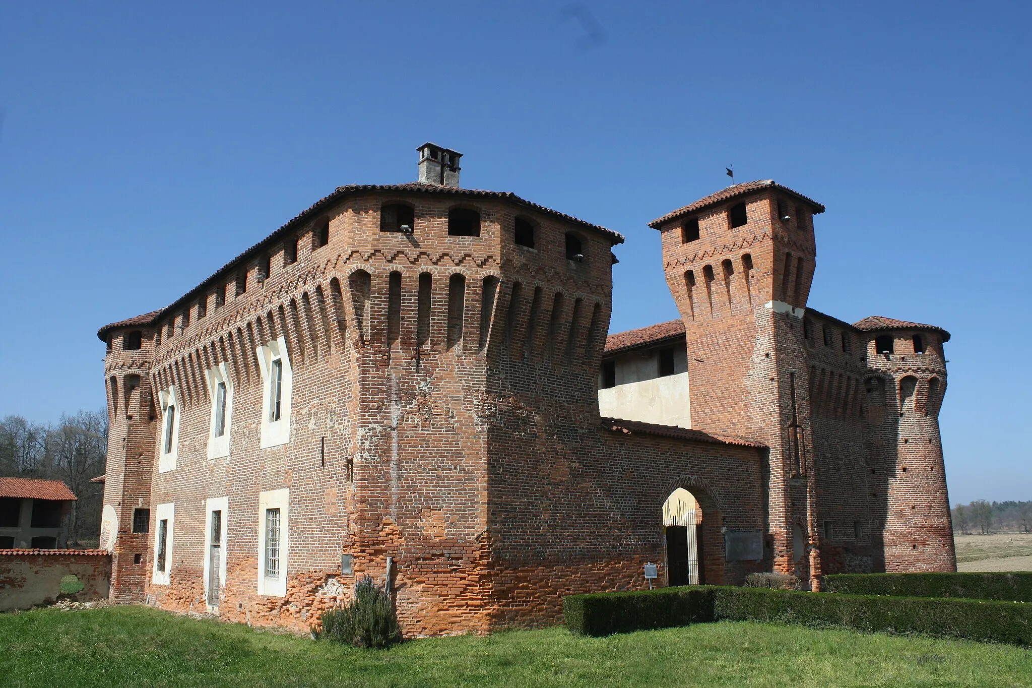Photo showing: Il castello di Proh a Briona, in provincia di Novara.
