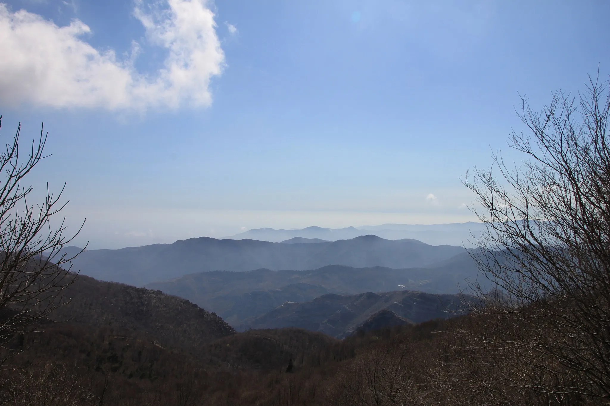 Photo showing: view from Monte Carmo di Loano