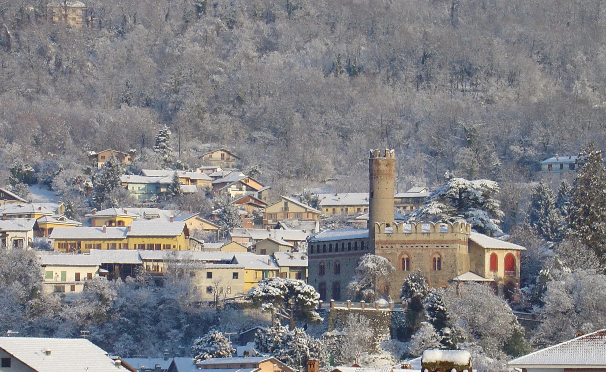 Photo showing: Foto panoramica del Castello di Villar Dora