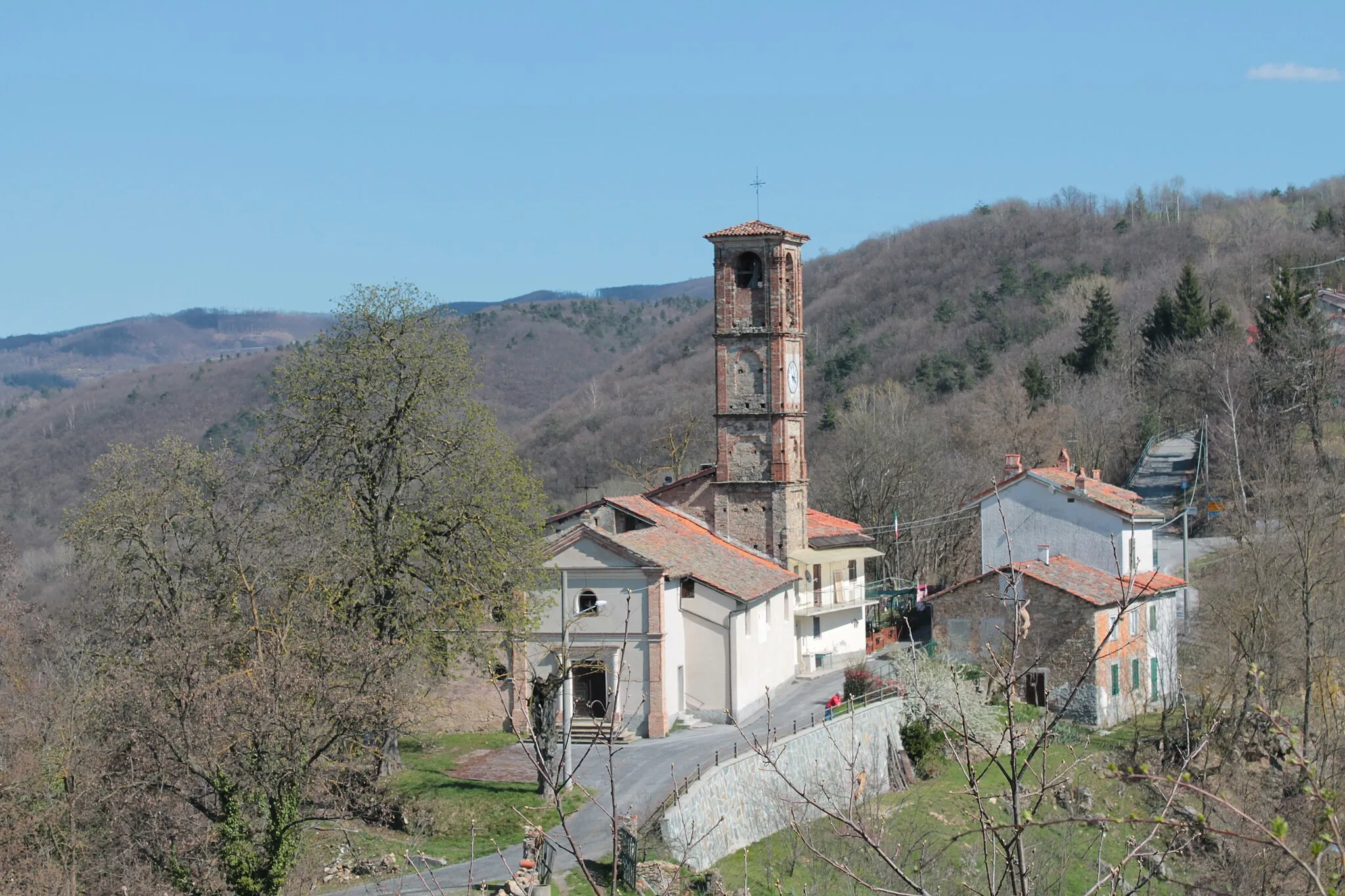 Photo showing: Church of Saint Bartholomew, parish of Malpotremo, Ceva (Italy)