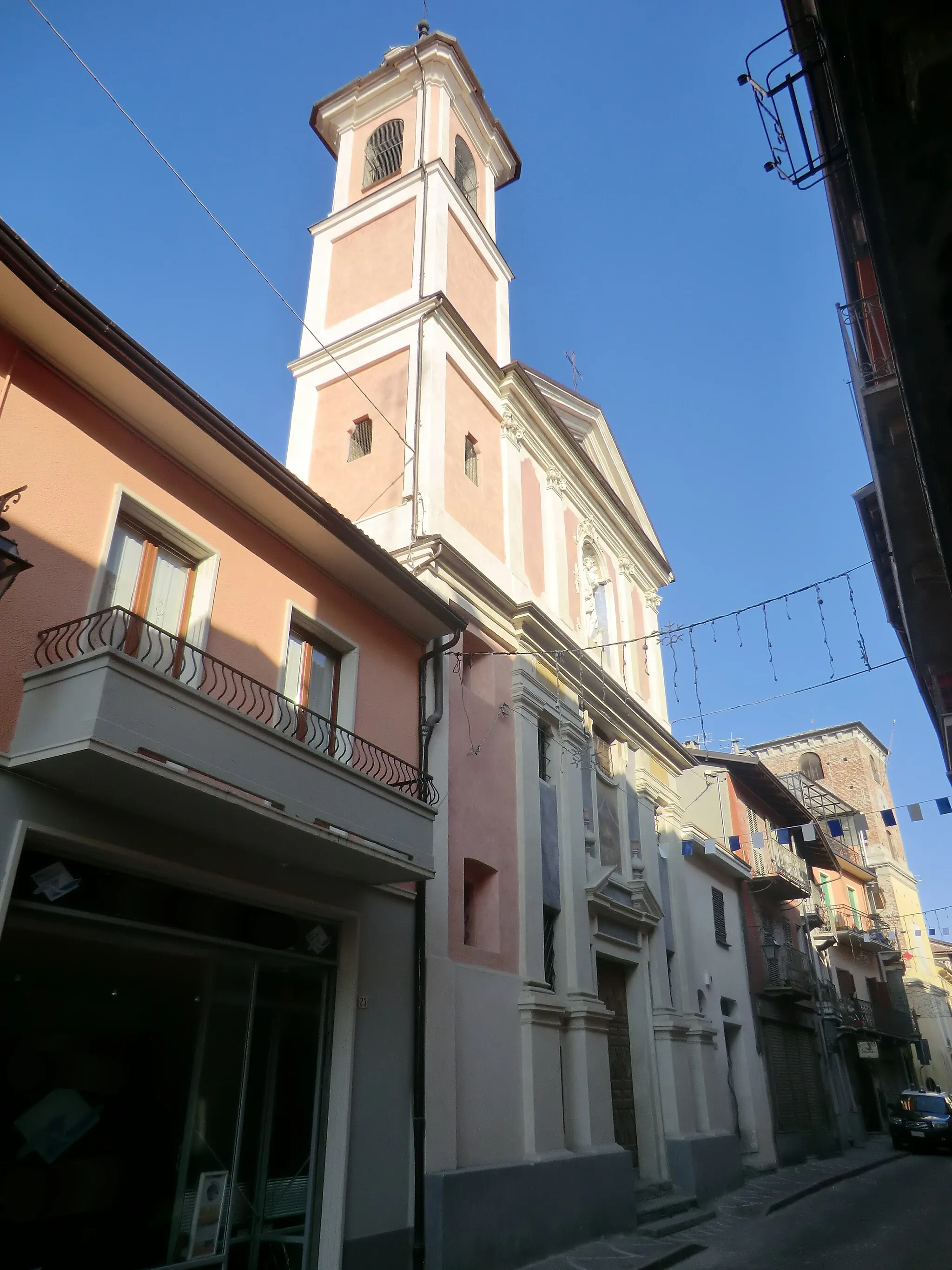 Photo showing: Borgo San Dalmazzo: confraternita della Misercordia (sec. XVII)
