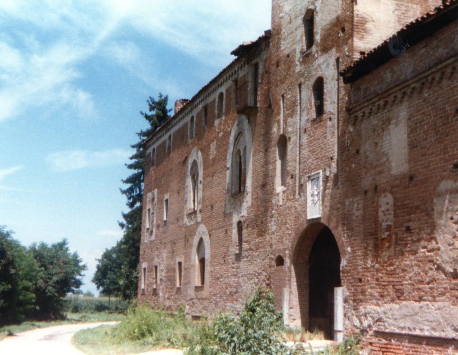 Photo showing: facciata del castello della Rotta (TO)