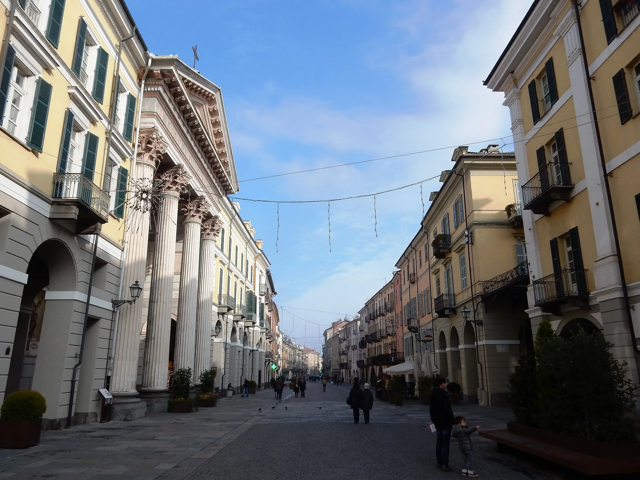 Photo showing: Via Roma pedonale
