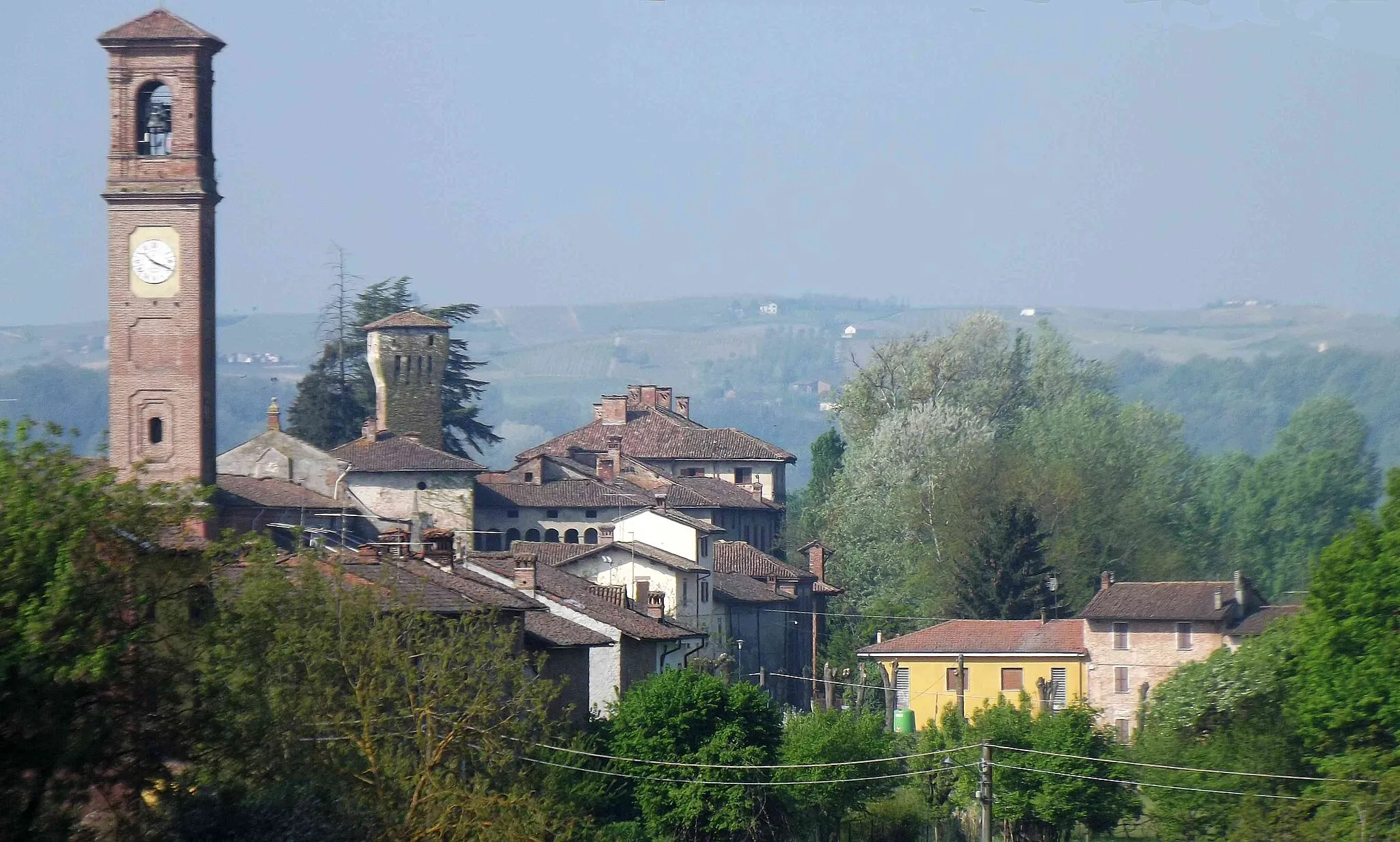 Photo showing: Castelnuovo Bormida (AL, Italy): panorama