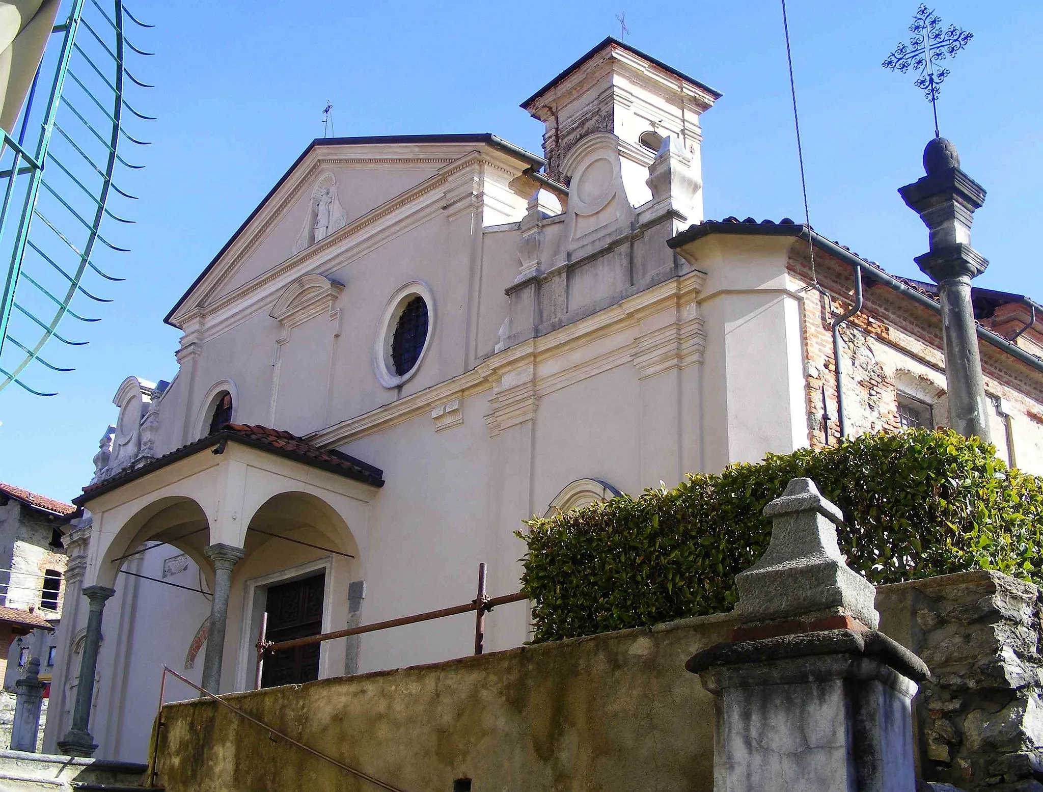 Photo showing: Dorzano (BI, Italy): St.Lorenzo parish church