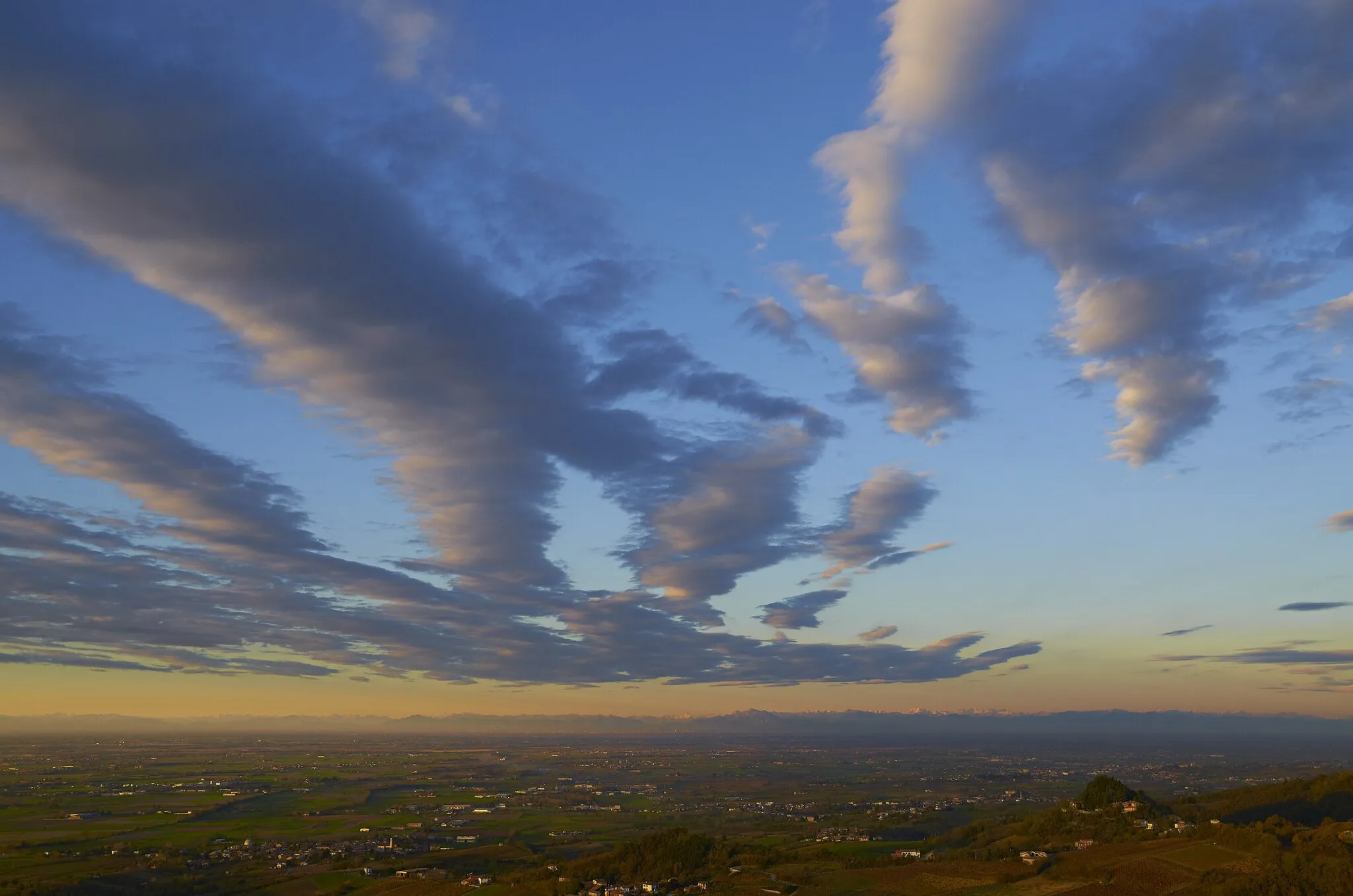 Photo showing: Vista sulla pianura