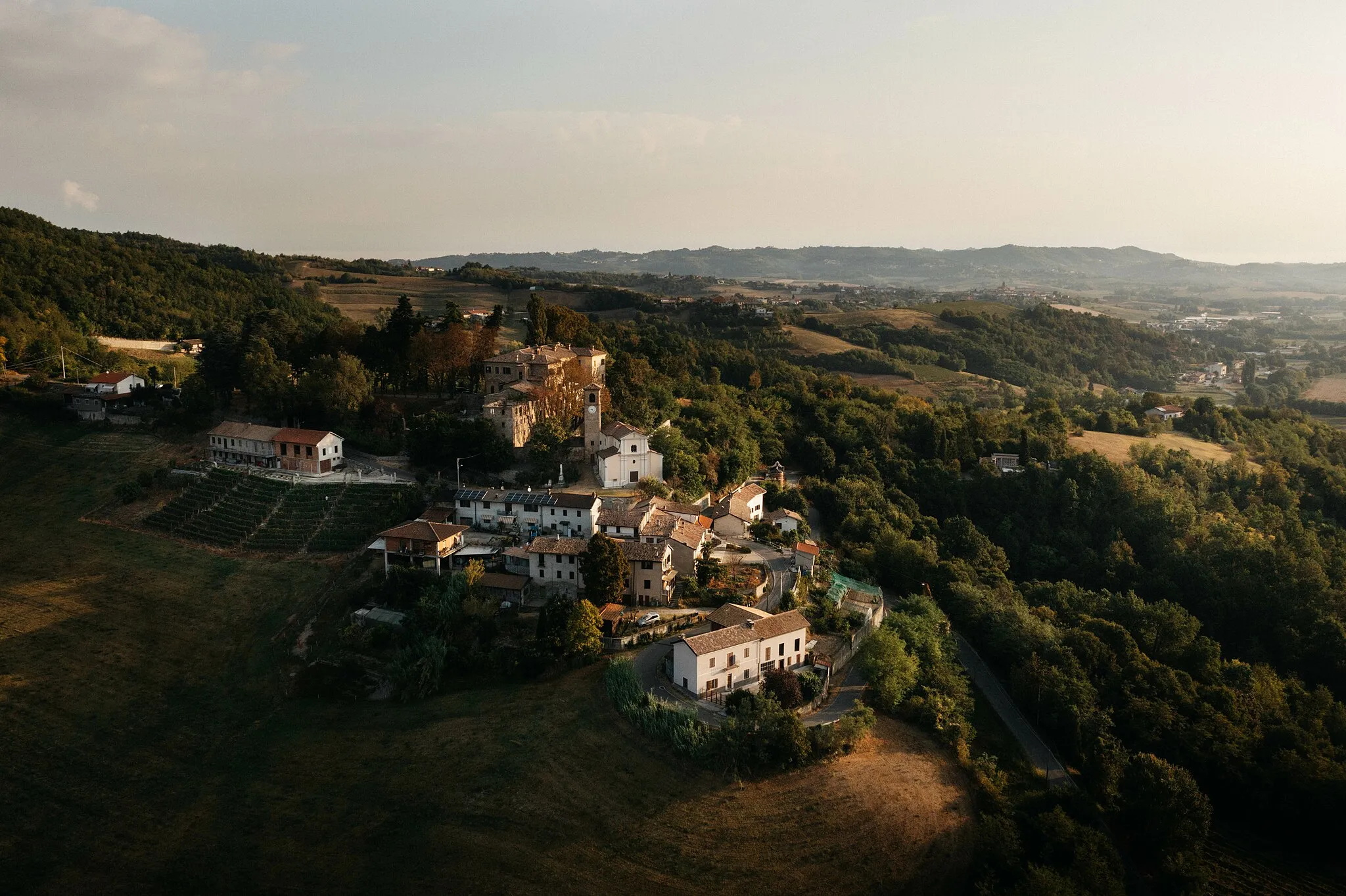 Photo showing: Aerial view of Montalero