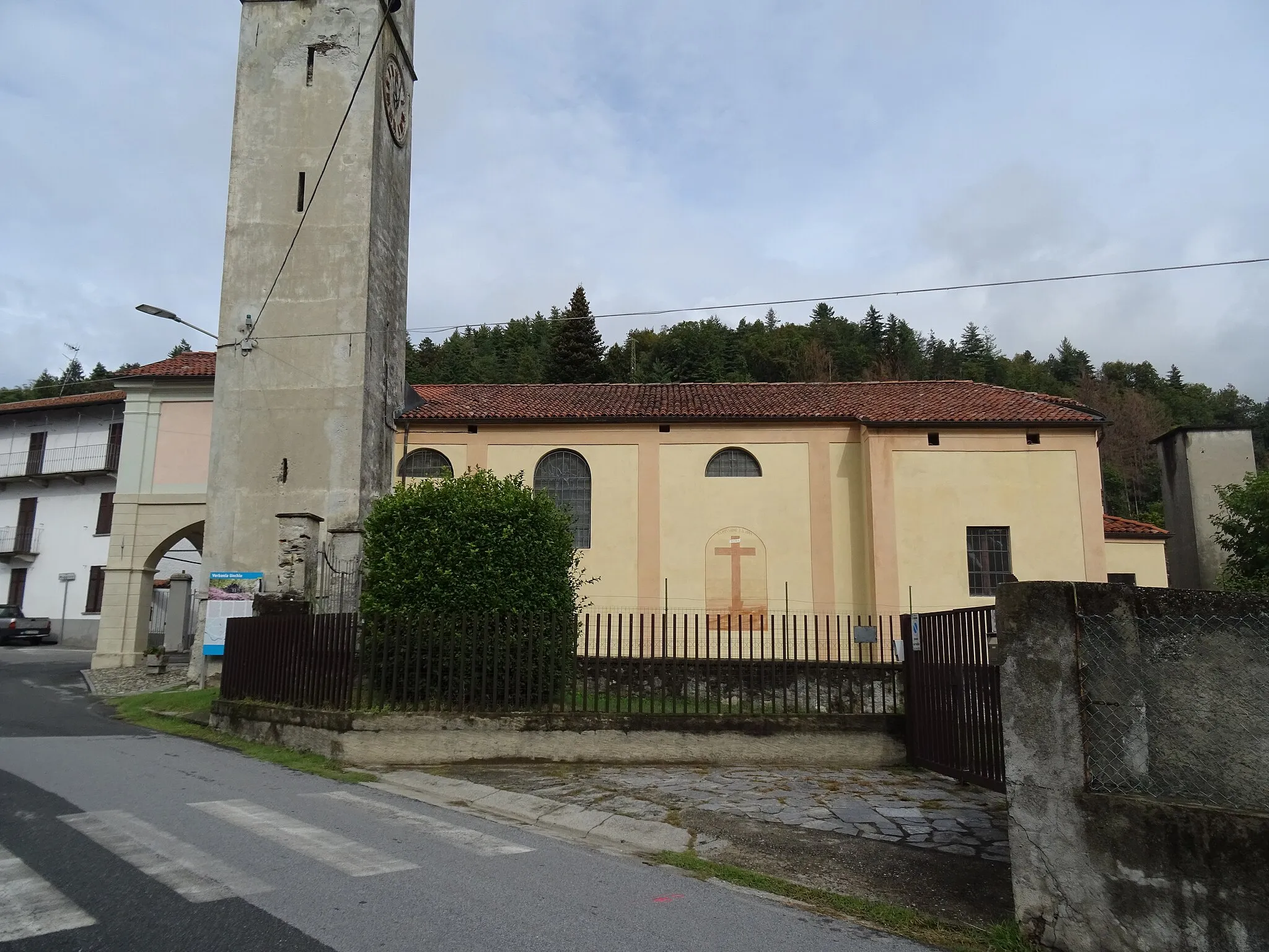 Photo showing: Unchio (Verbania, Piedmont, Italy), Saint Roch church