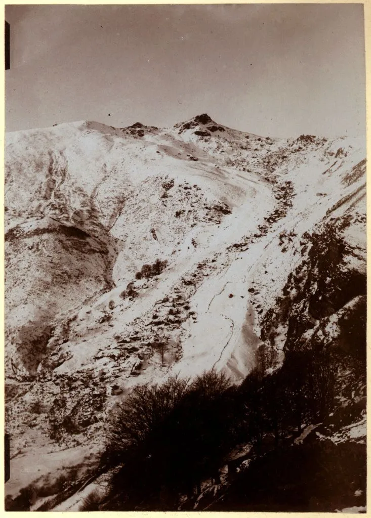 Photo showing: Valle Di Susa, Paesaggio Invernale Col Colle Del Colombardo; 1910 ca.; stampa alla celloidina; 116X83