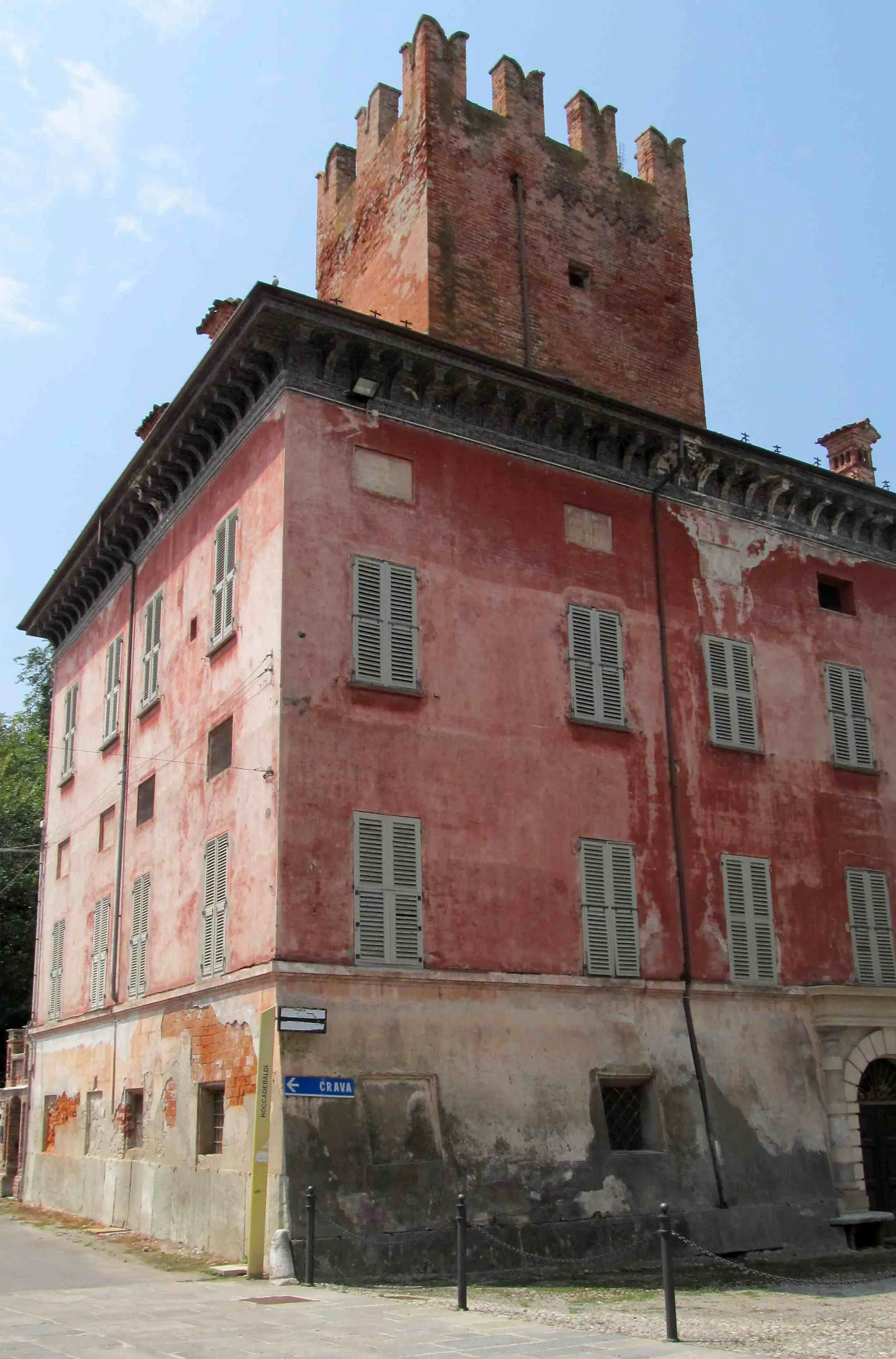 Photo showing: Rocca de’ Baldi (CN, Italy): teh castle