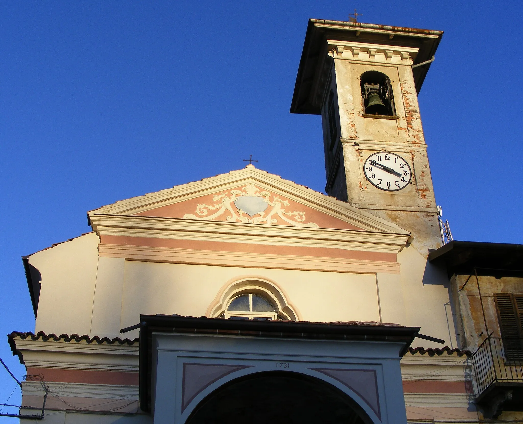 Photo showing: Colma di Andorno, la chiesa
