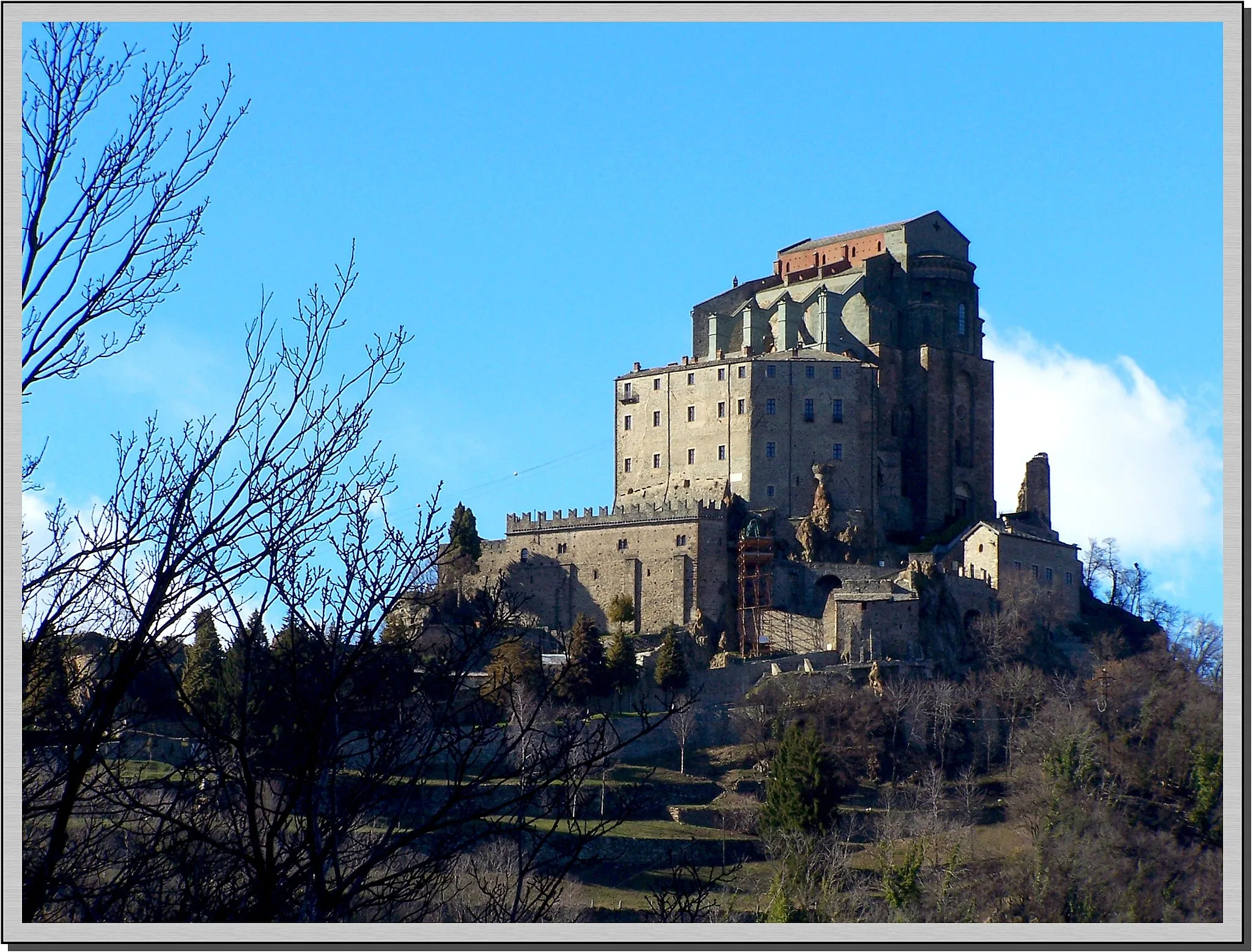 Photo showing: Sacra di S.Michele da levante