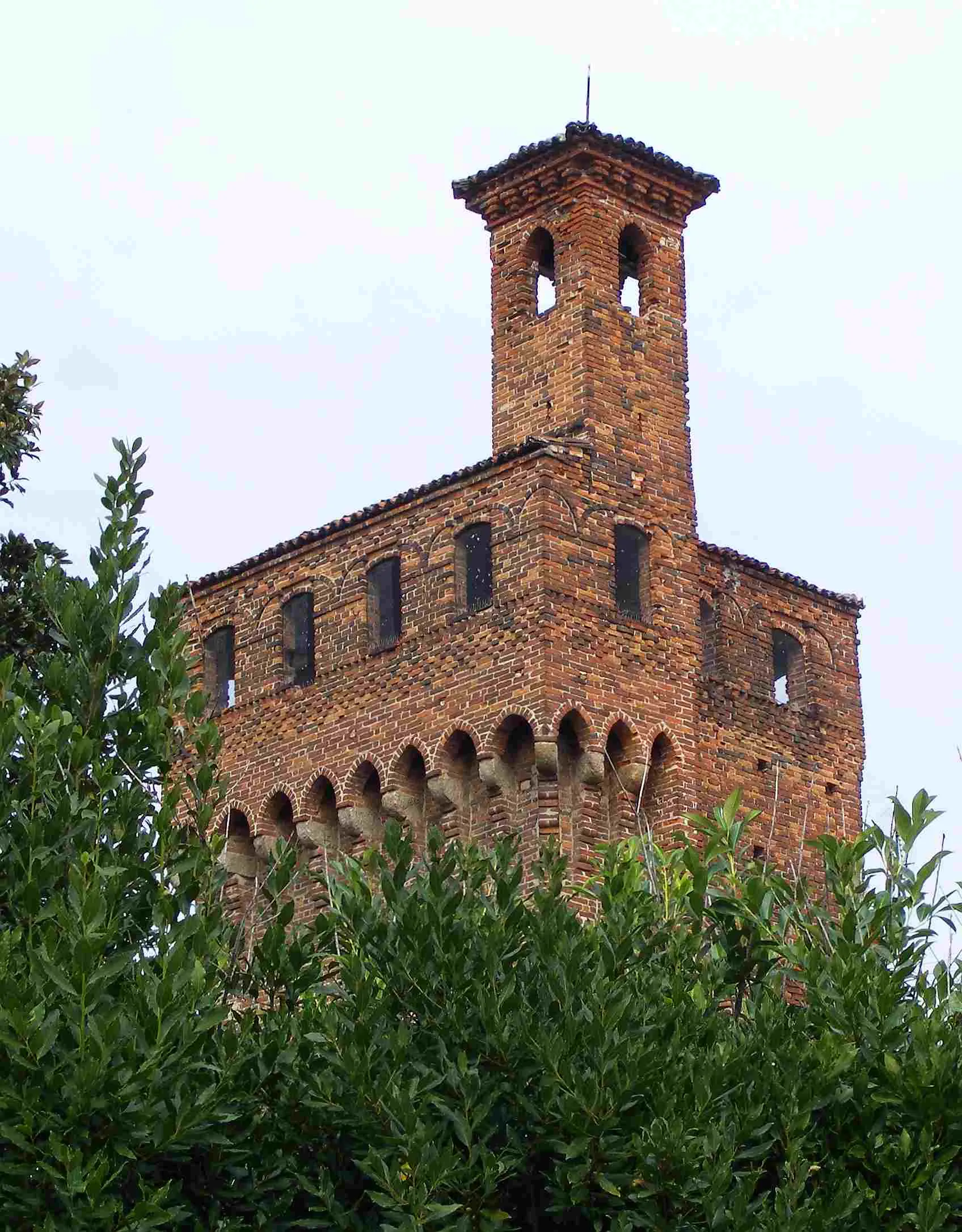 Photo showing: Casanova Elvo castle (VC, Italy)