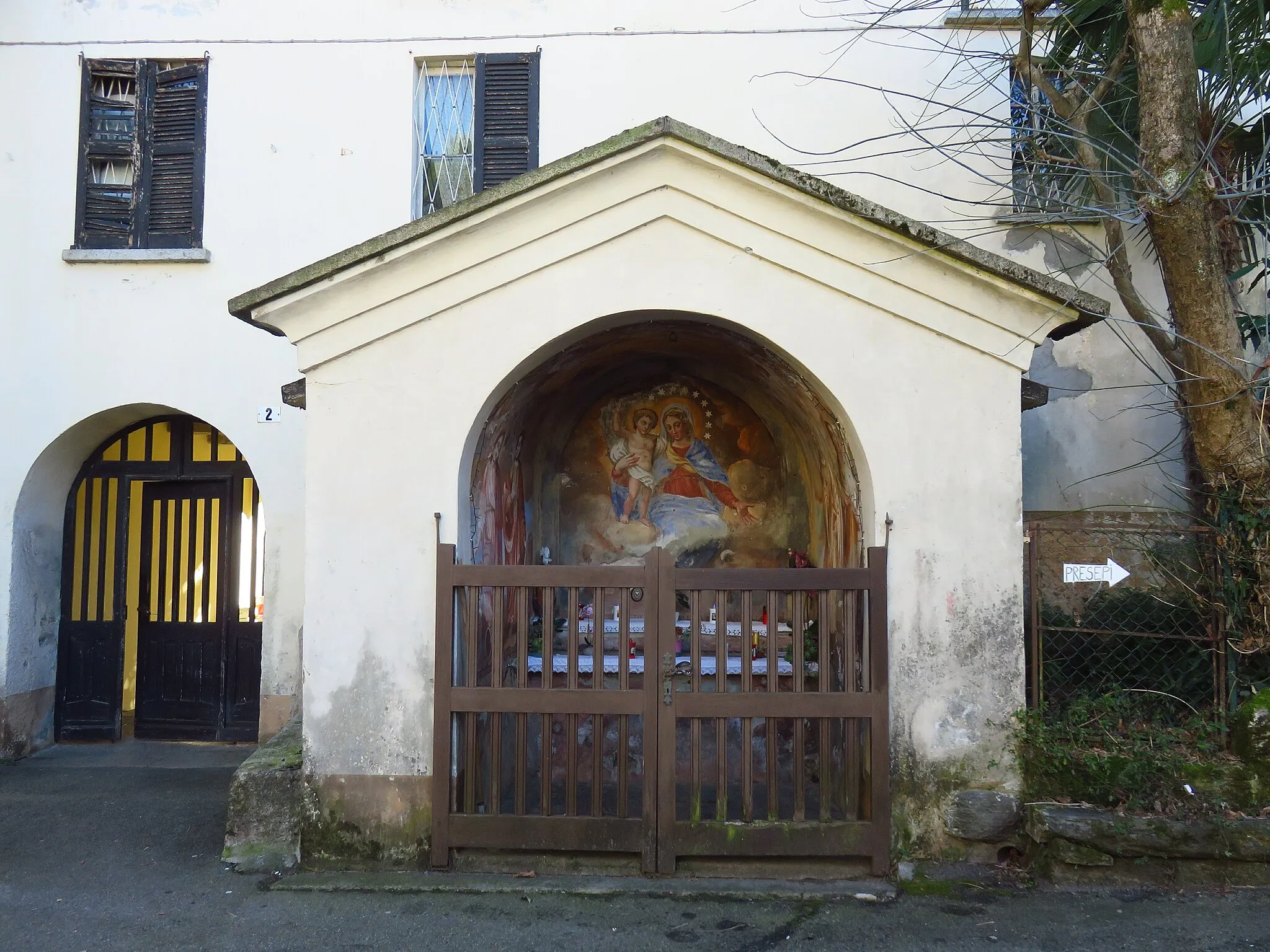 Photo showing: Romanico (Baveno) Cappella della Madonna delle Grazie