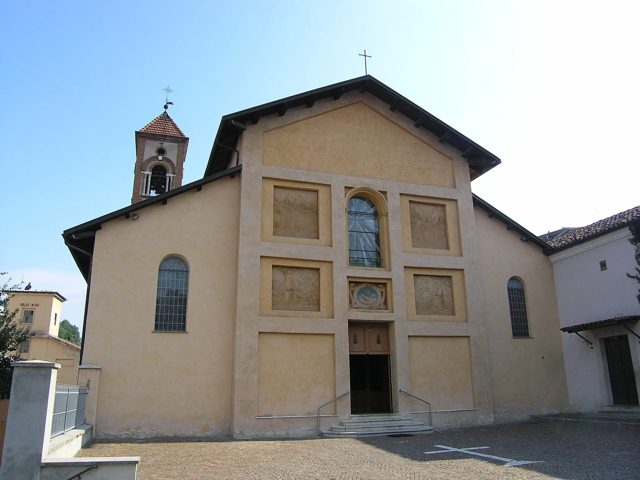 Photo showing: Church of the convent of the Friars Capuchin, Ceva (Italy)