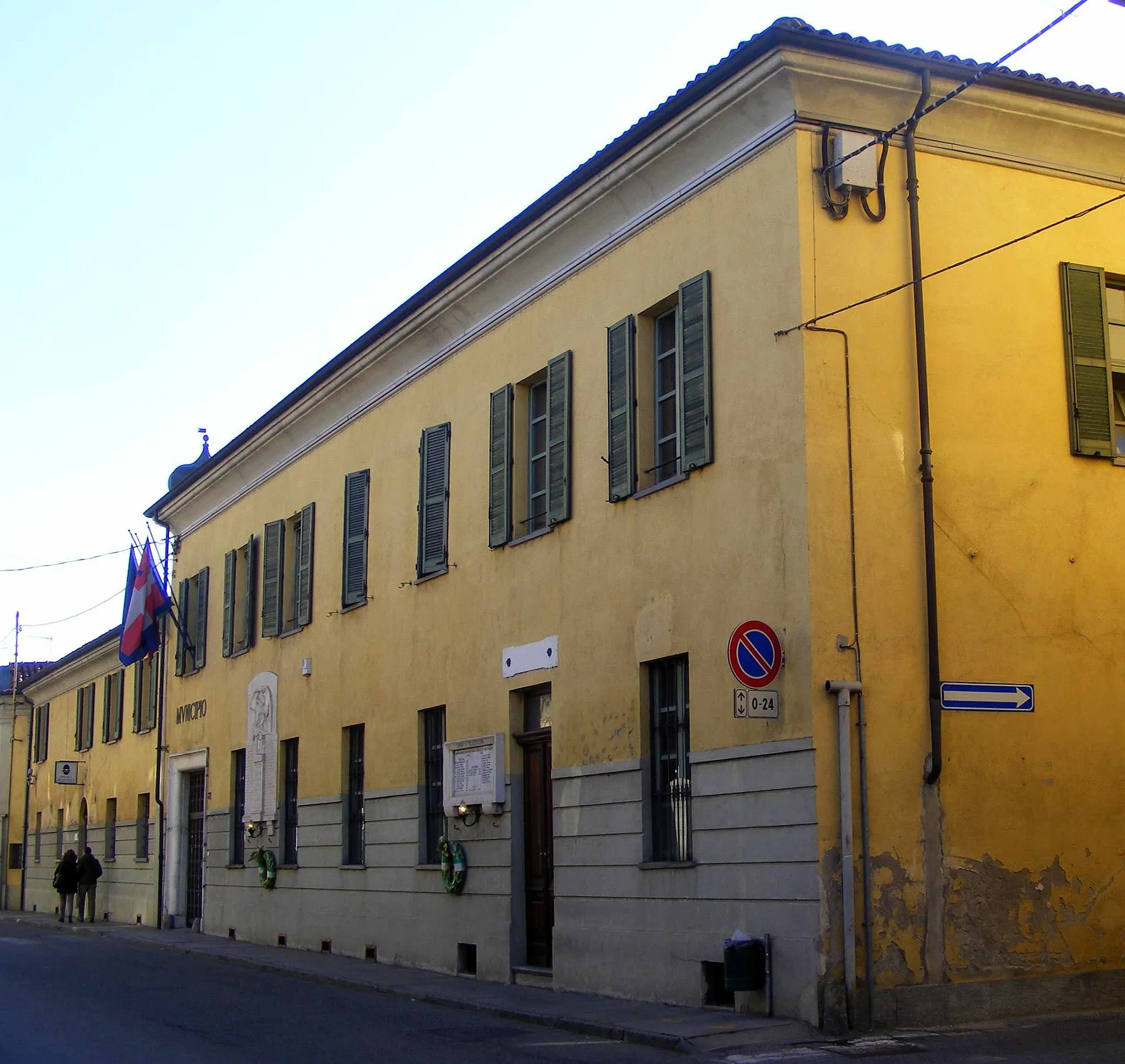 Photo showing: Villastellone (TO, Italy): town hall